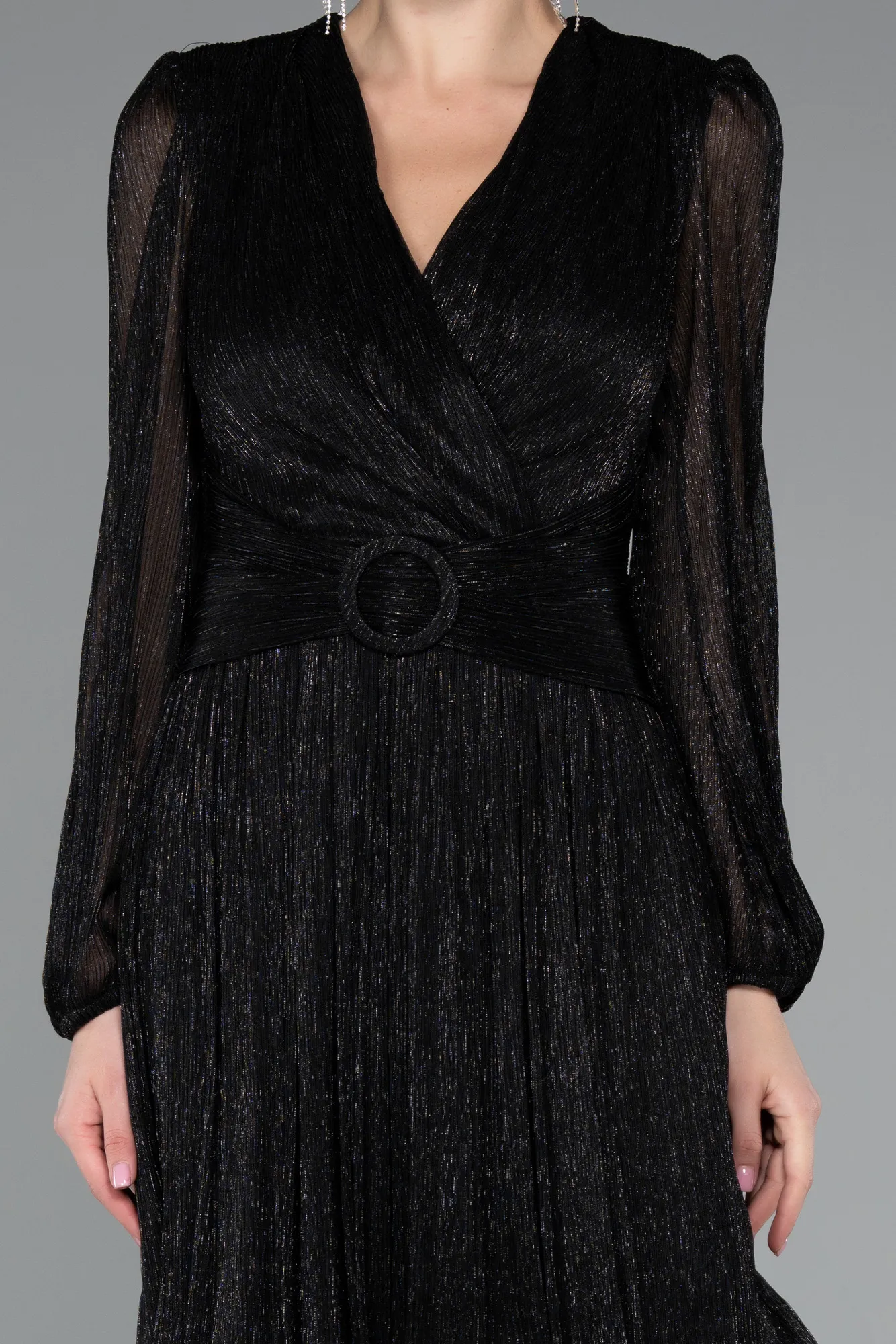 Black-Short Cocktail Dress ABK2376