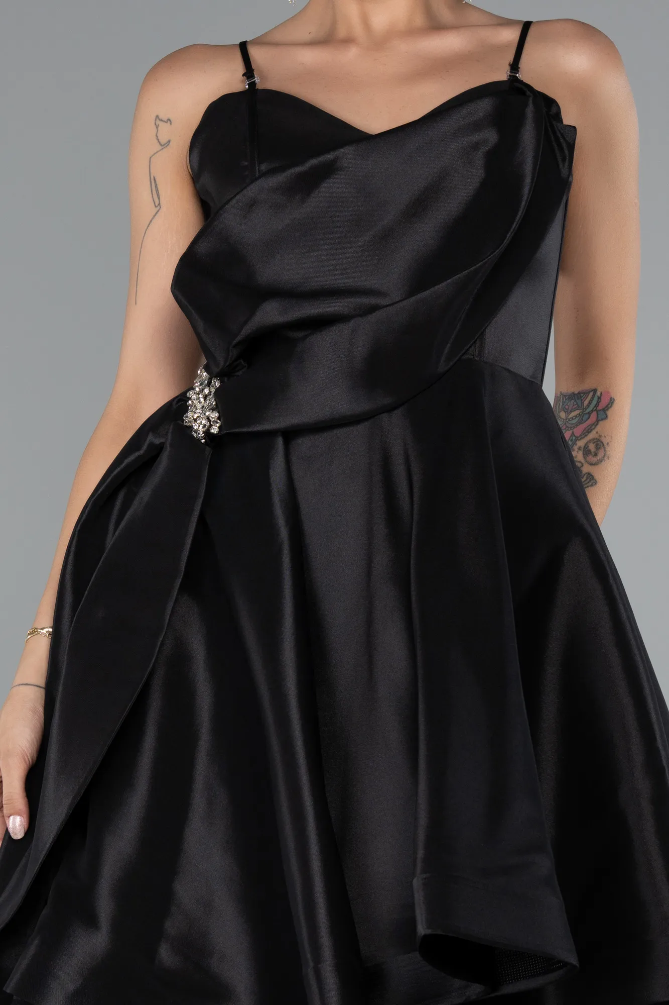 Black-Short Cocktail Dress ABK2391