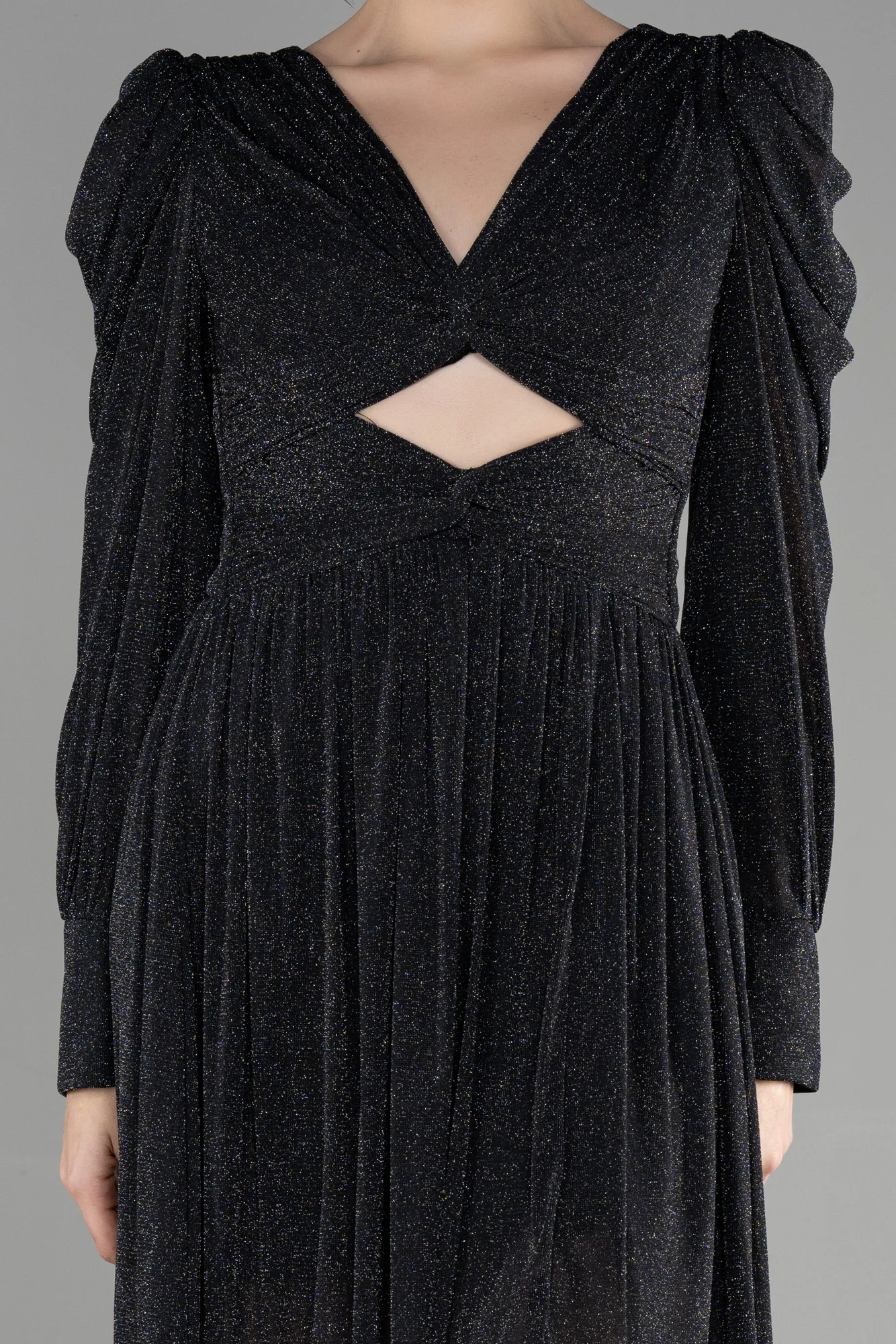 Black-Short Invitation Dress ABK1839