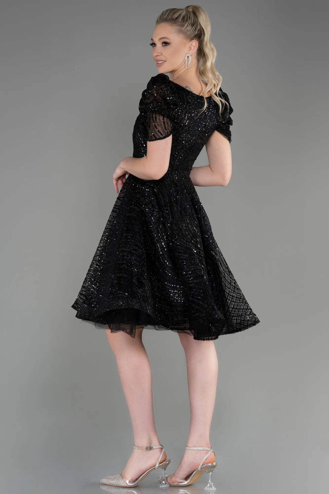 Black-Short Party Dress ABK2001