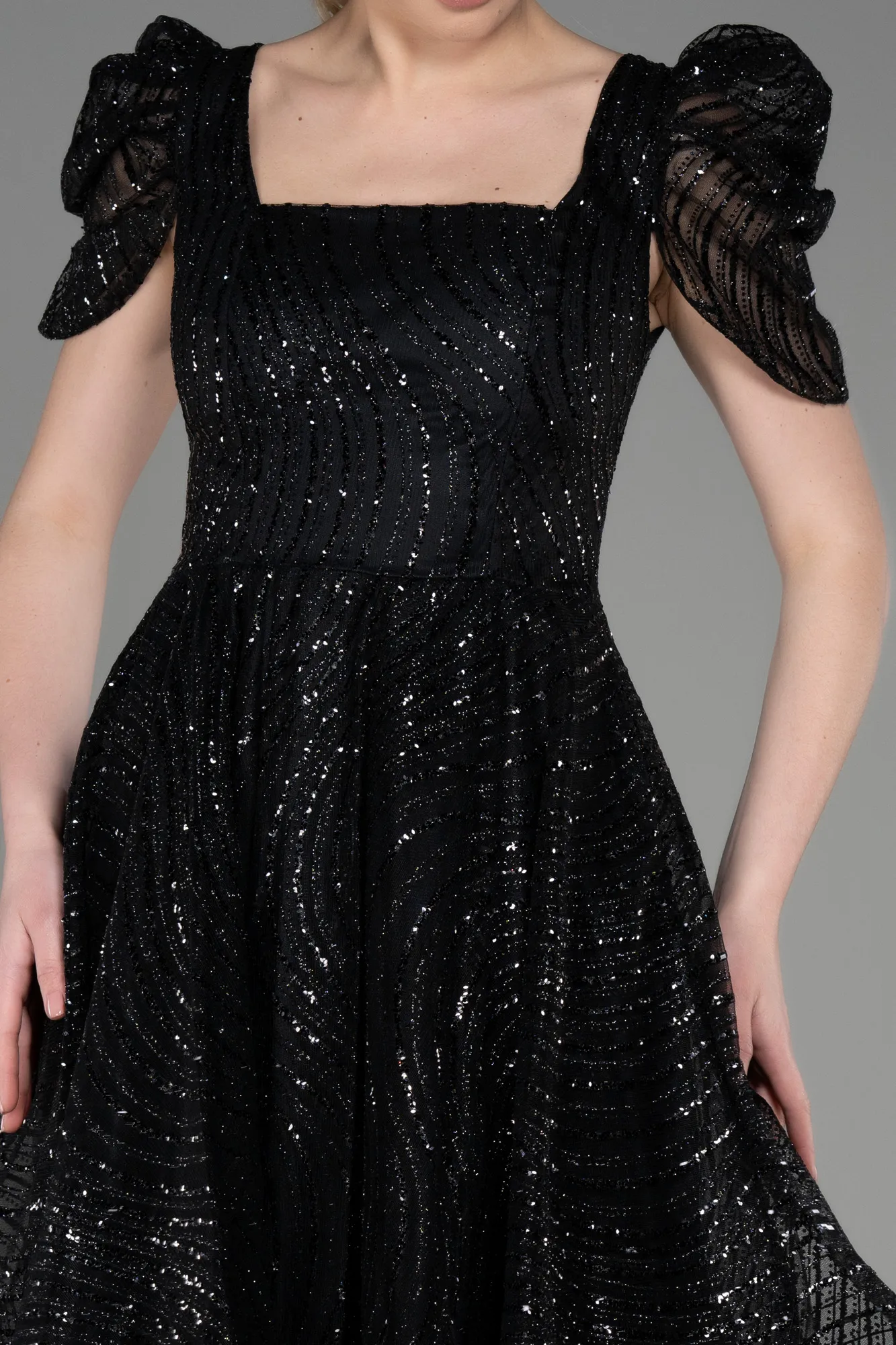 Black-Short Party Dress ABK2001