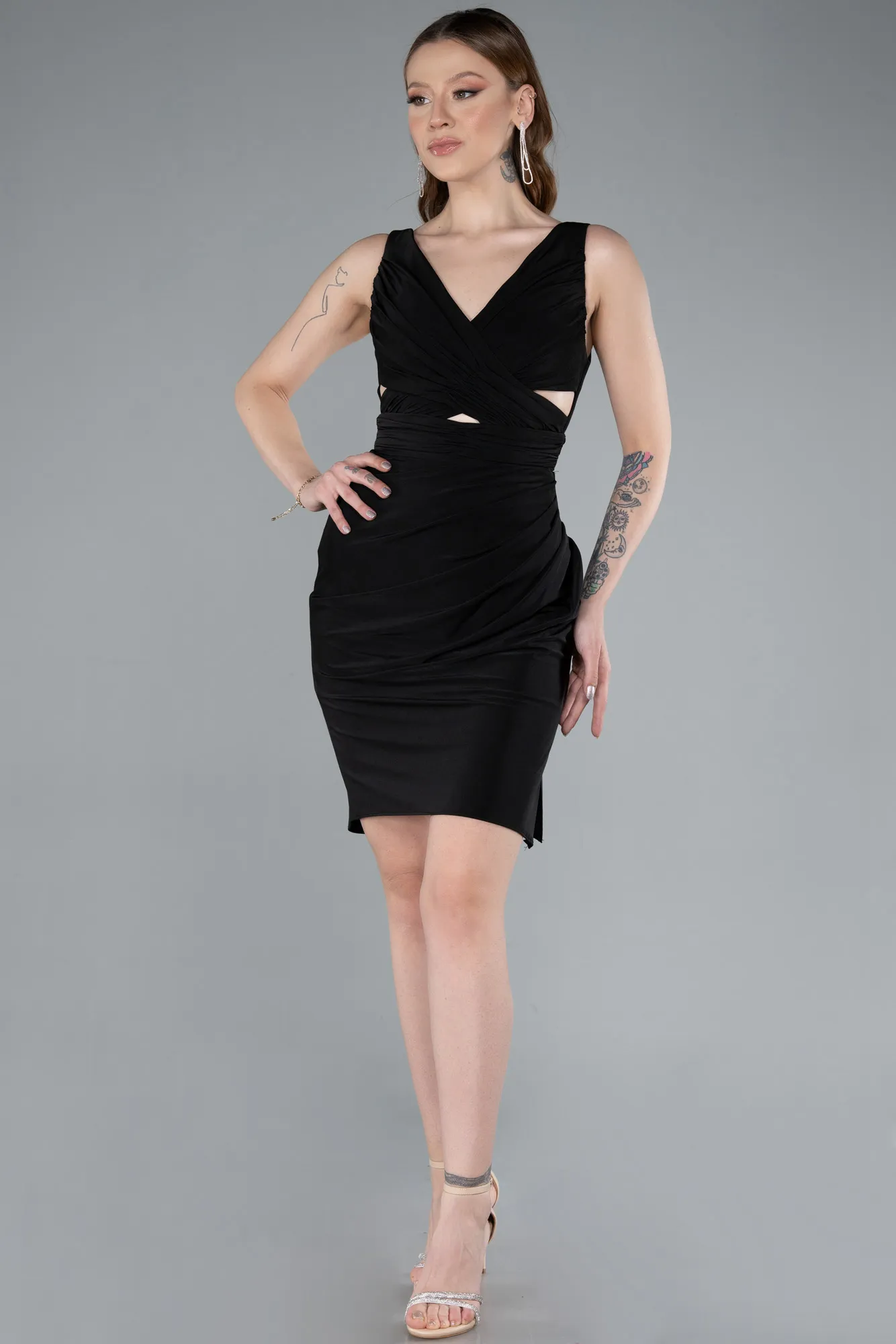 Black-Short Party Dress ABK2327