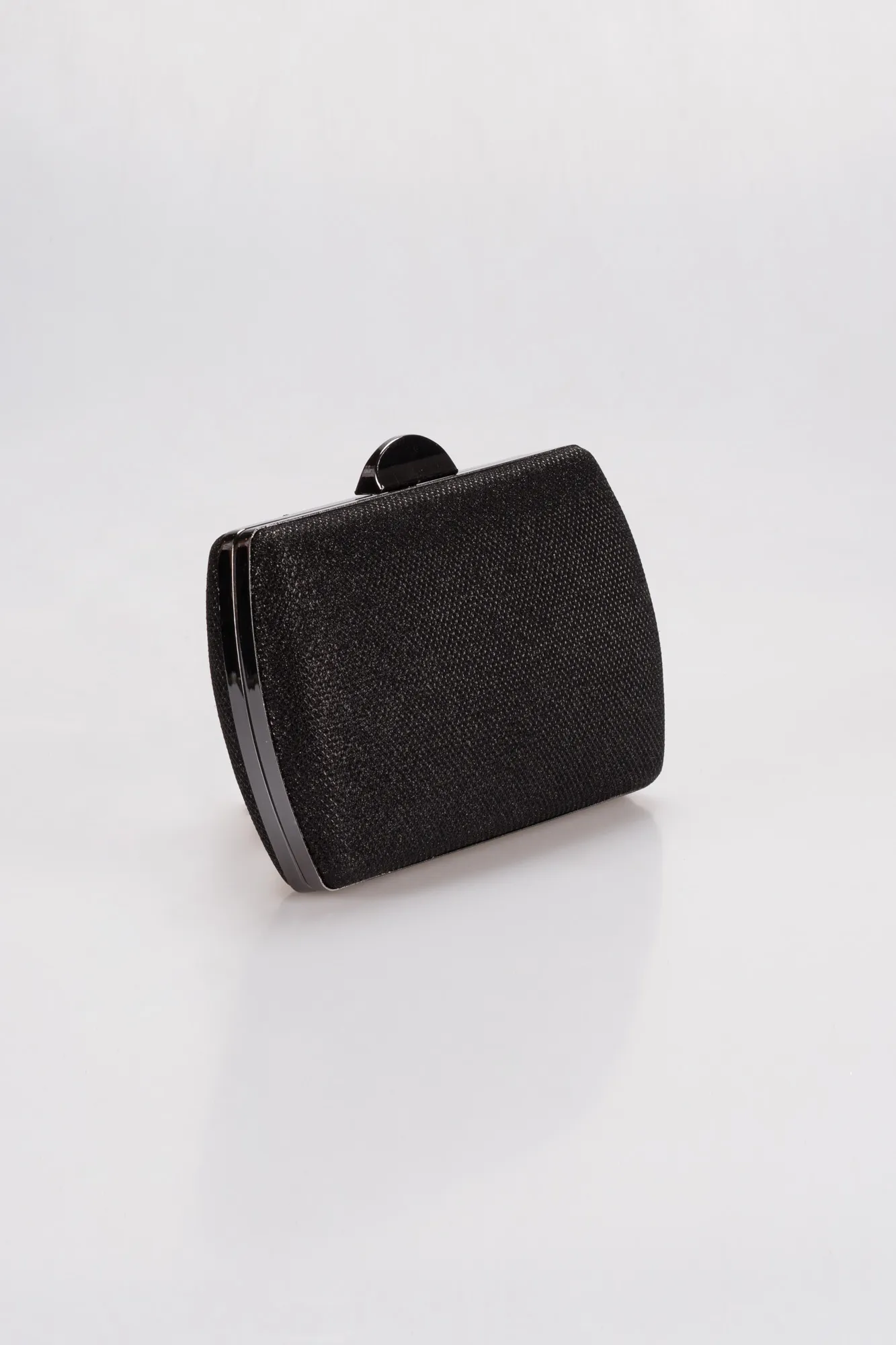 Black-Silvery Evening Bag V276
