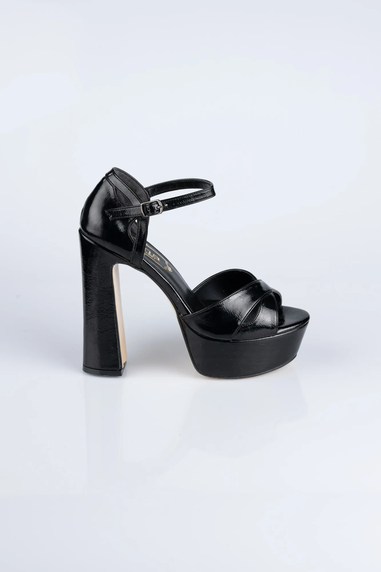 Black-Skin Evening Shoe MJ4316