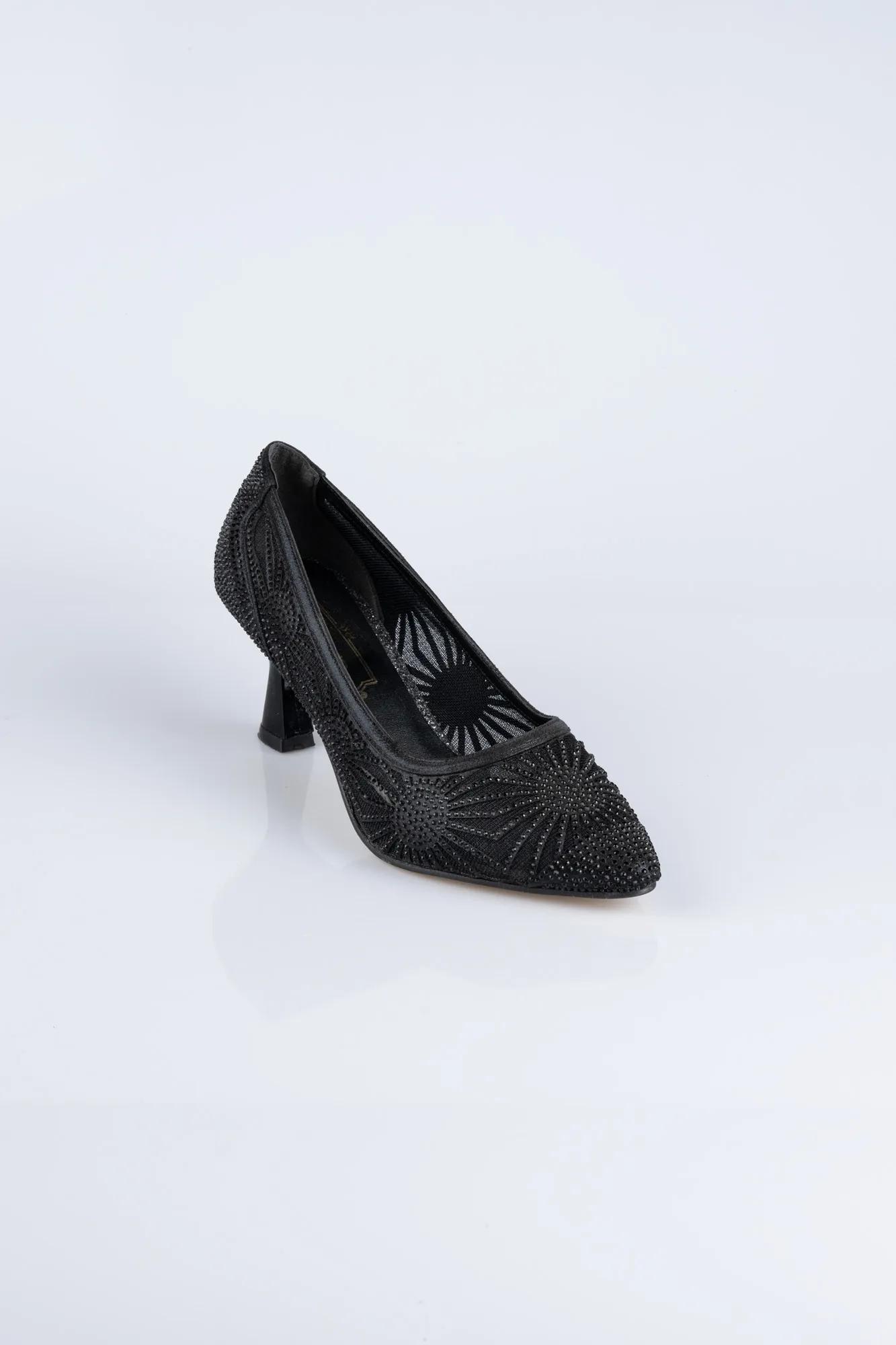Black-Stony Evening Shoe MJ5153