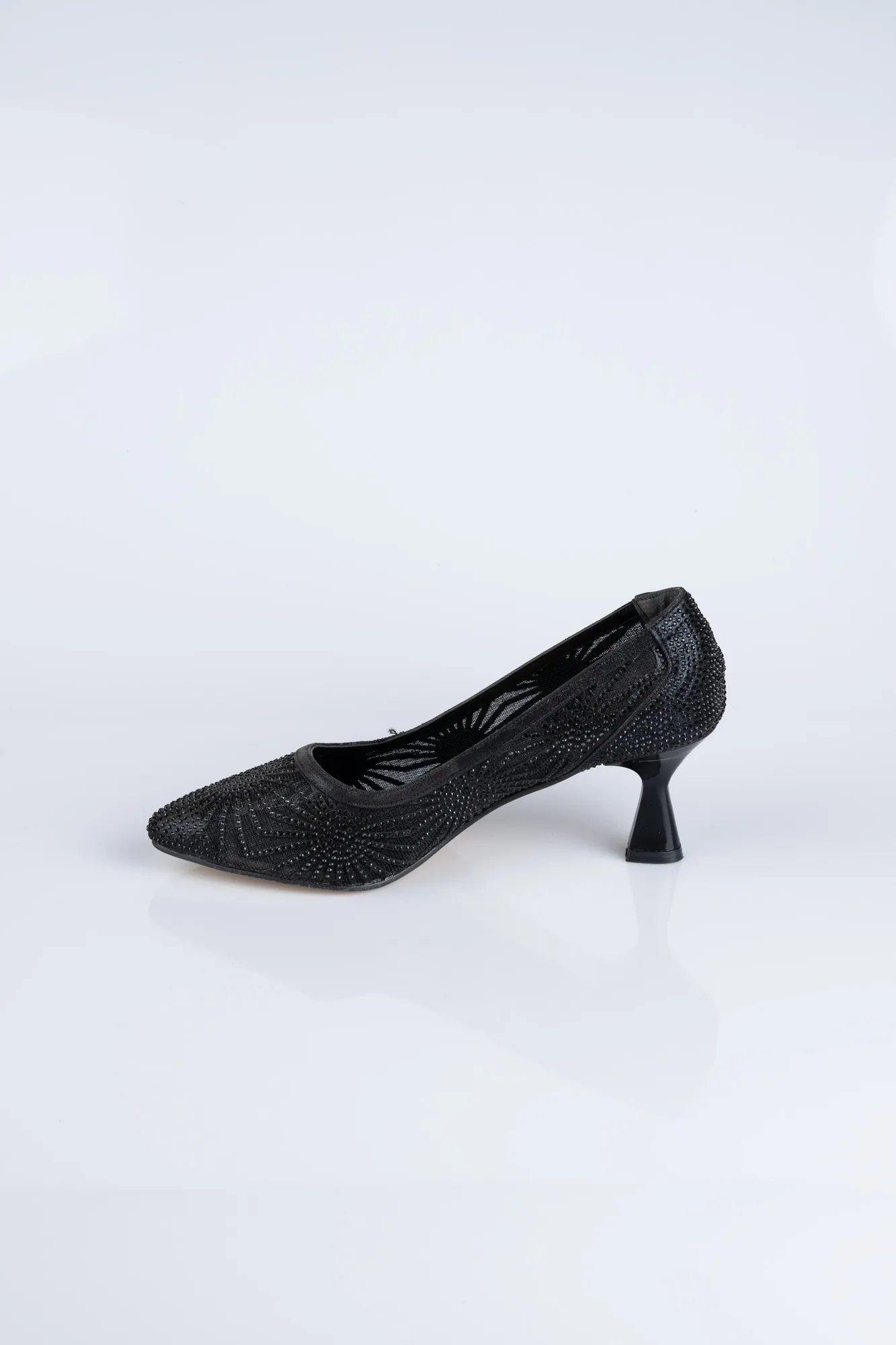 Black-Stony Evening Shoe MJ5153