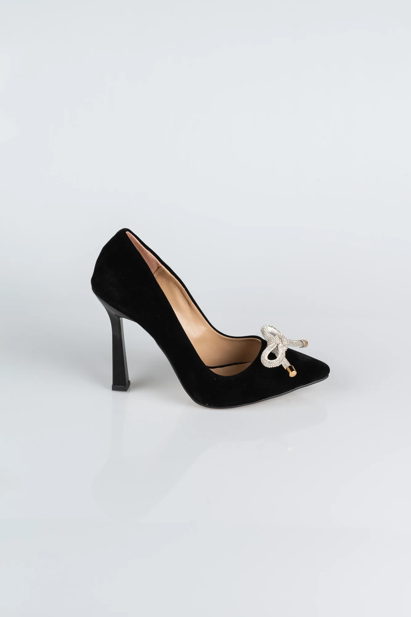 Black-Suede Stiletto ABN1095