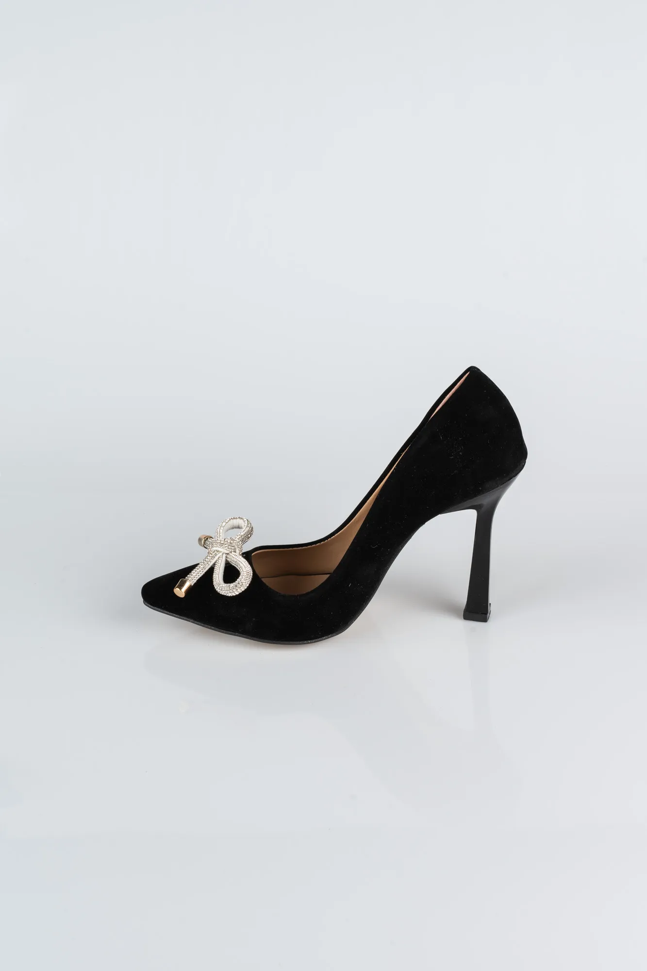 Black-Suede Stiletto ABN1095