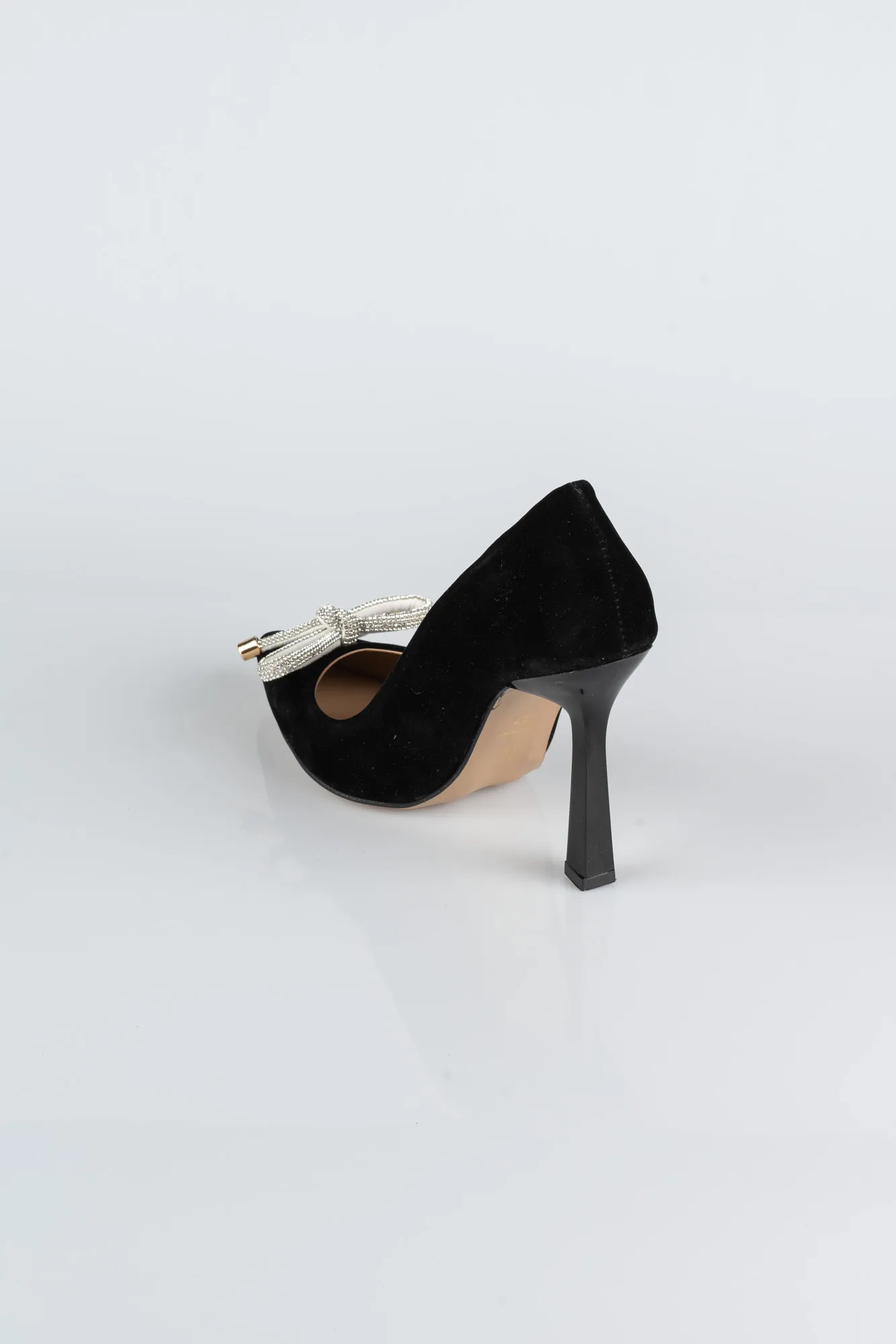 Black-Suede Stiletto ABN1095