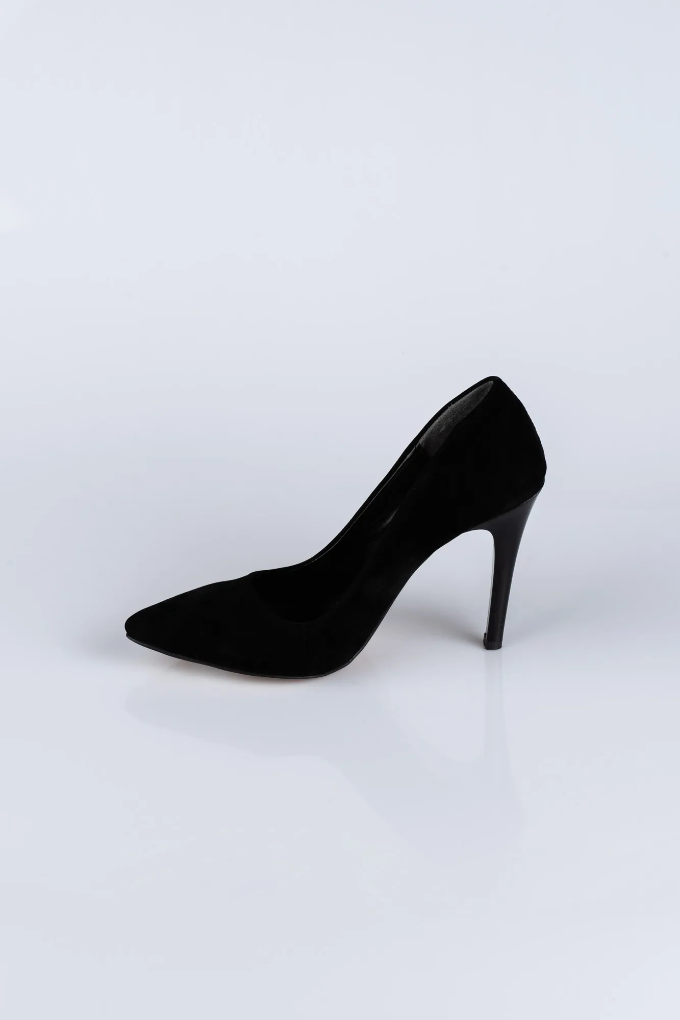 Black-Suede Stiletto ABN1096