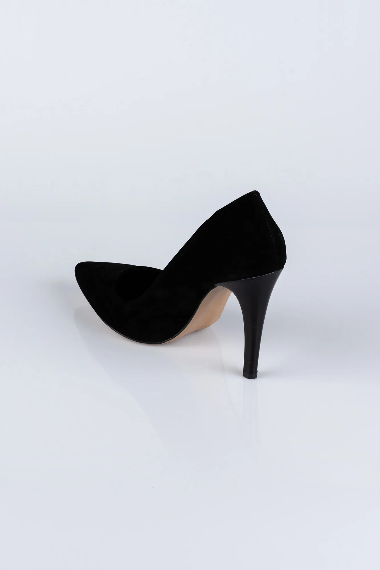 Black-Suede Stiletto ABN1096