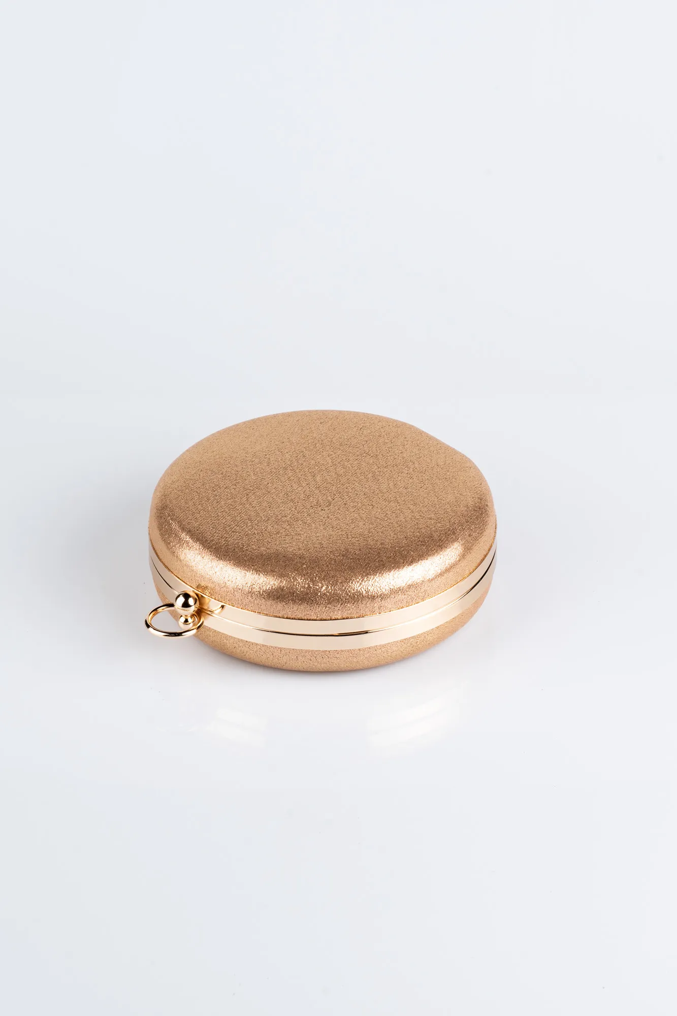 Bronze-Plaster Fabric Box Bag V0259