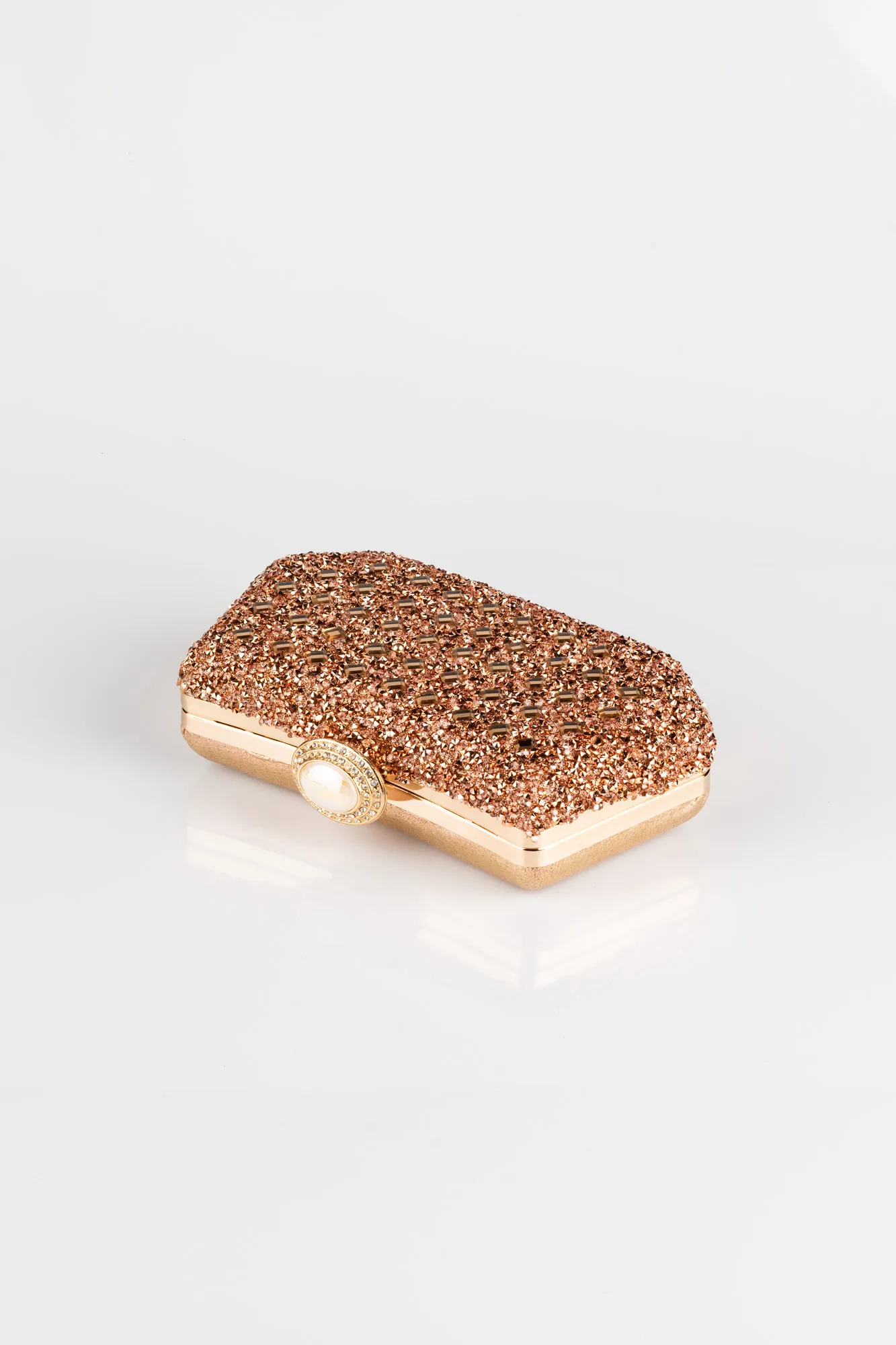 Bronze-Stony Box Bag SH812