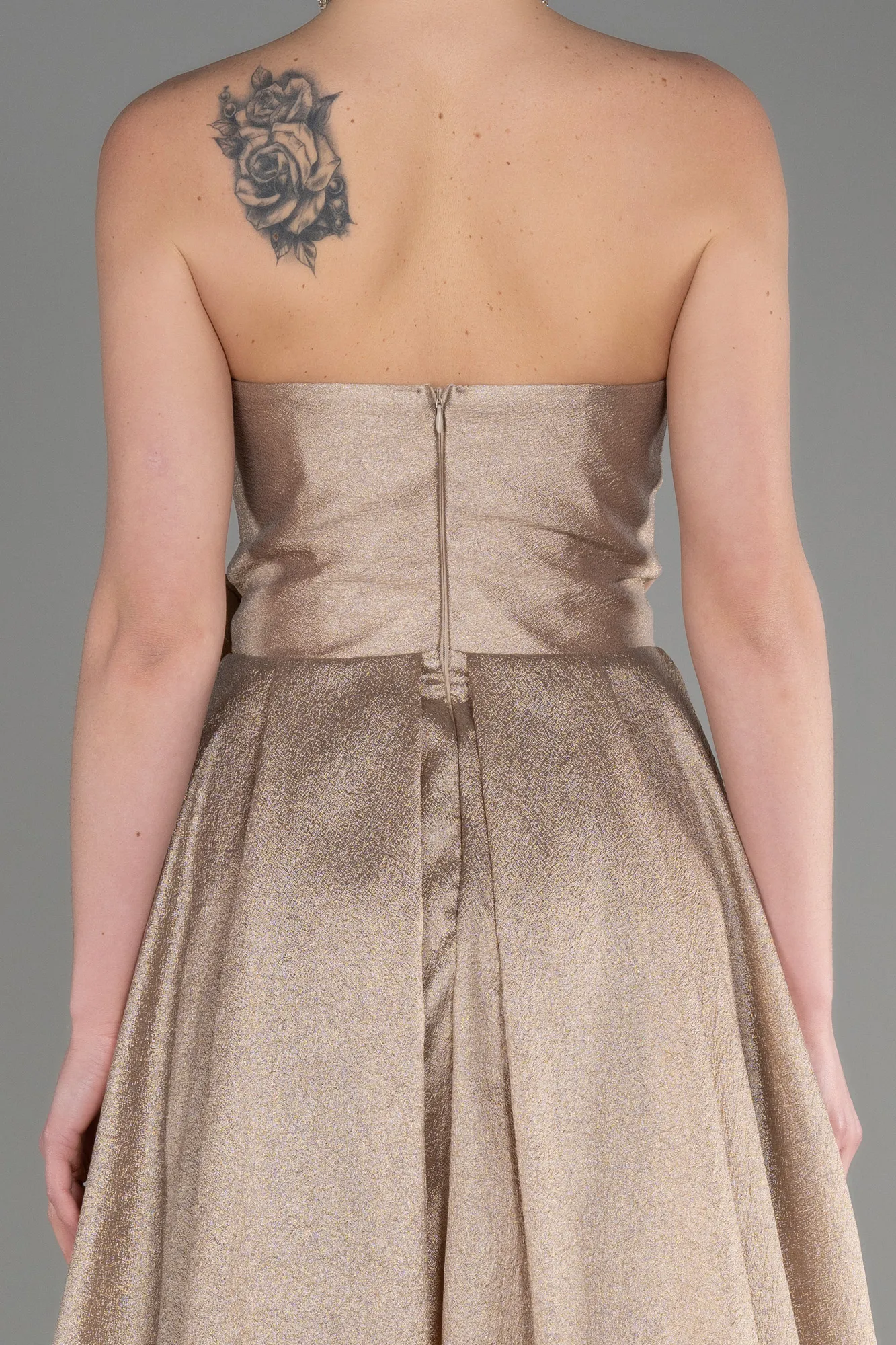 Cappuccino-Long Evening Dress ABU3793