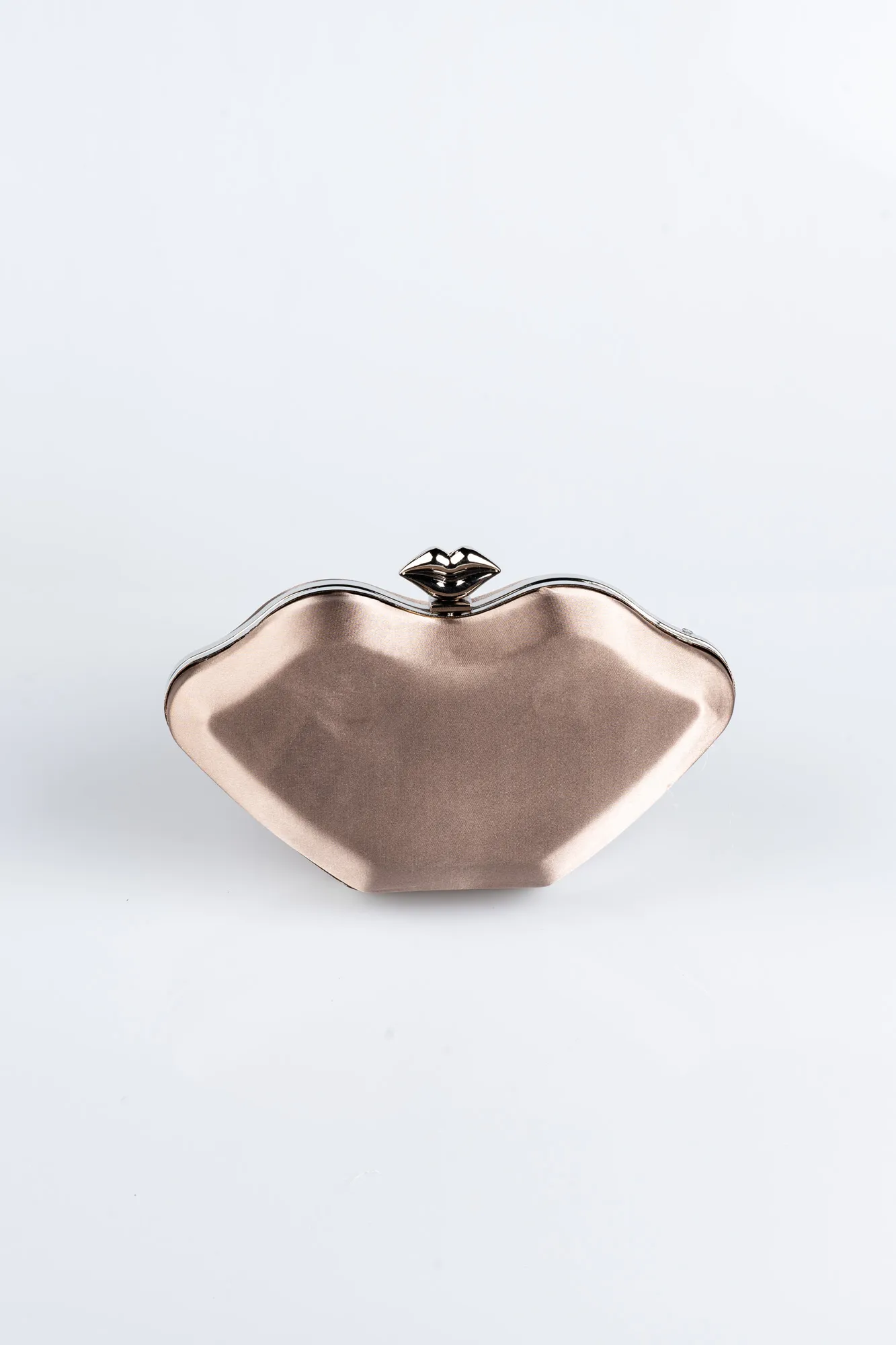 Cappuccino-Satin Box Bag SH816