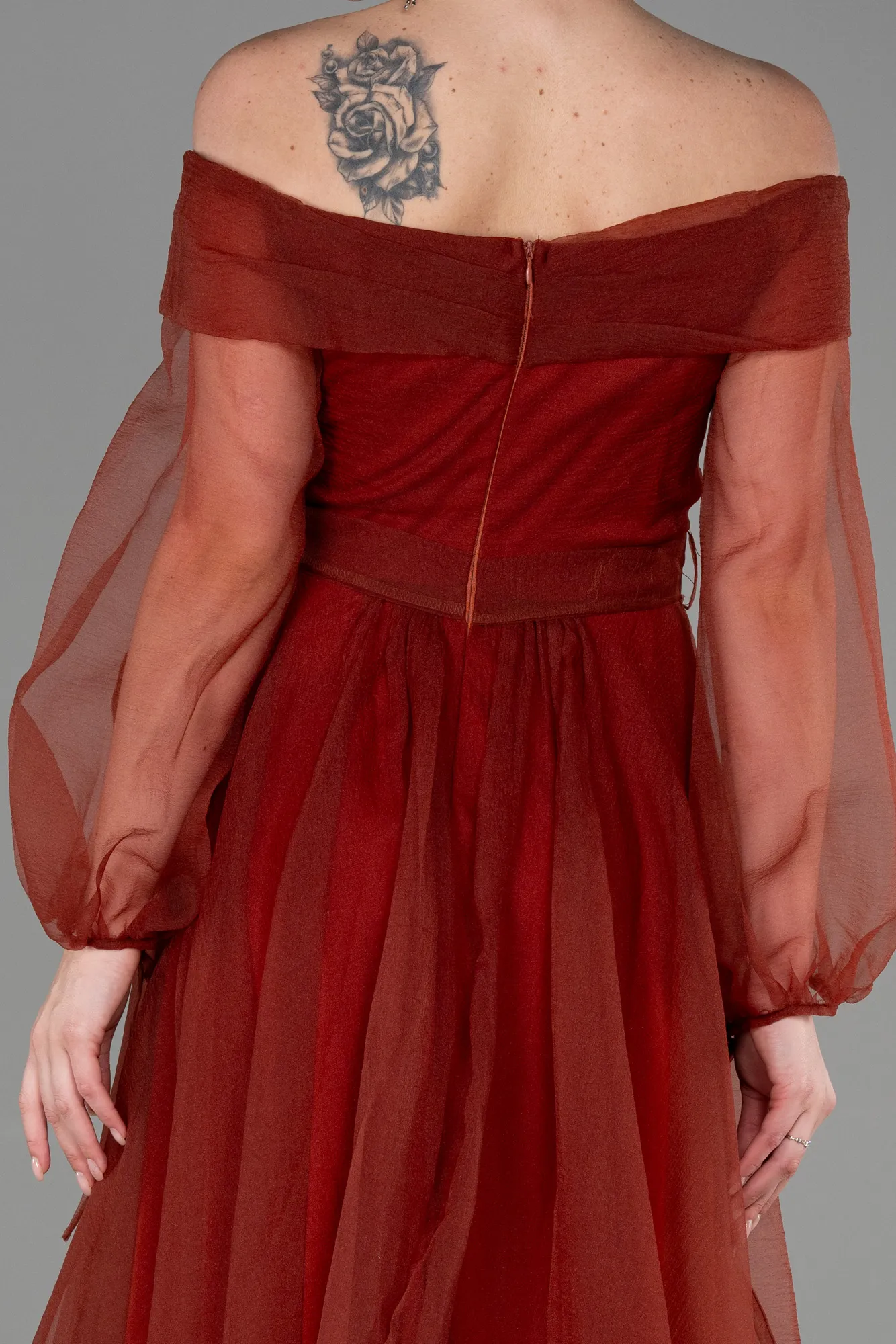 Cinnamon-Long Engagement Dress ABU1468