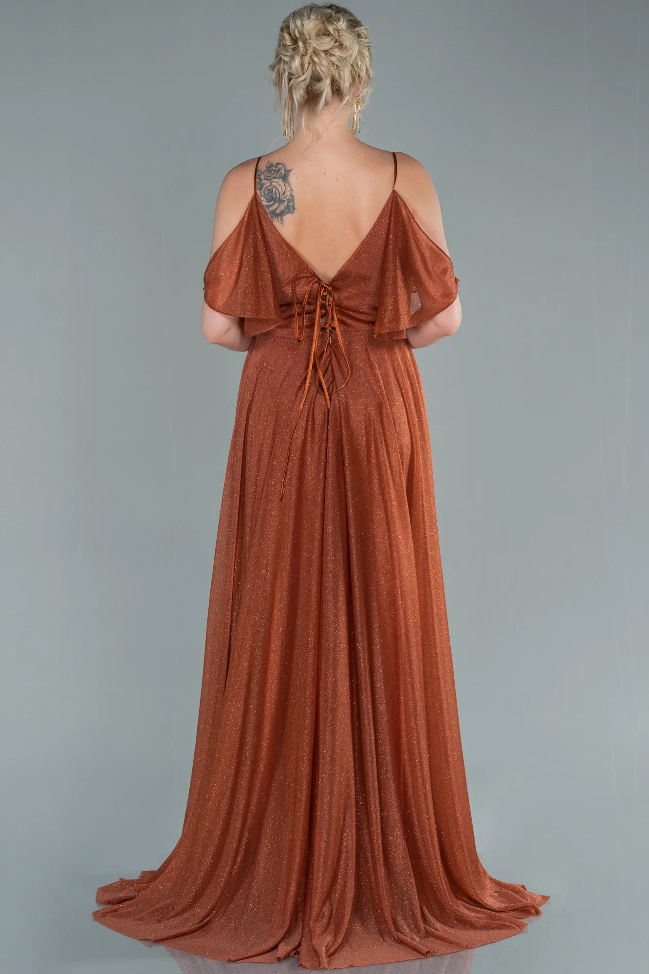 Cinnamon-Long Evening Dress ABU2484