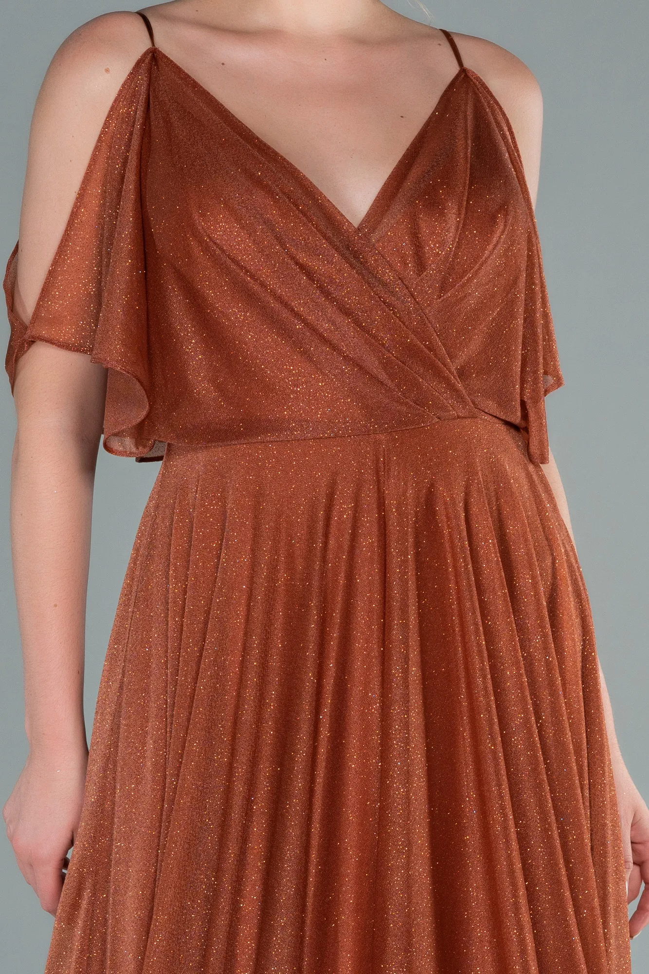 Cinnamon-Long Evening Dress ABU2484