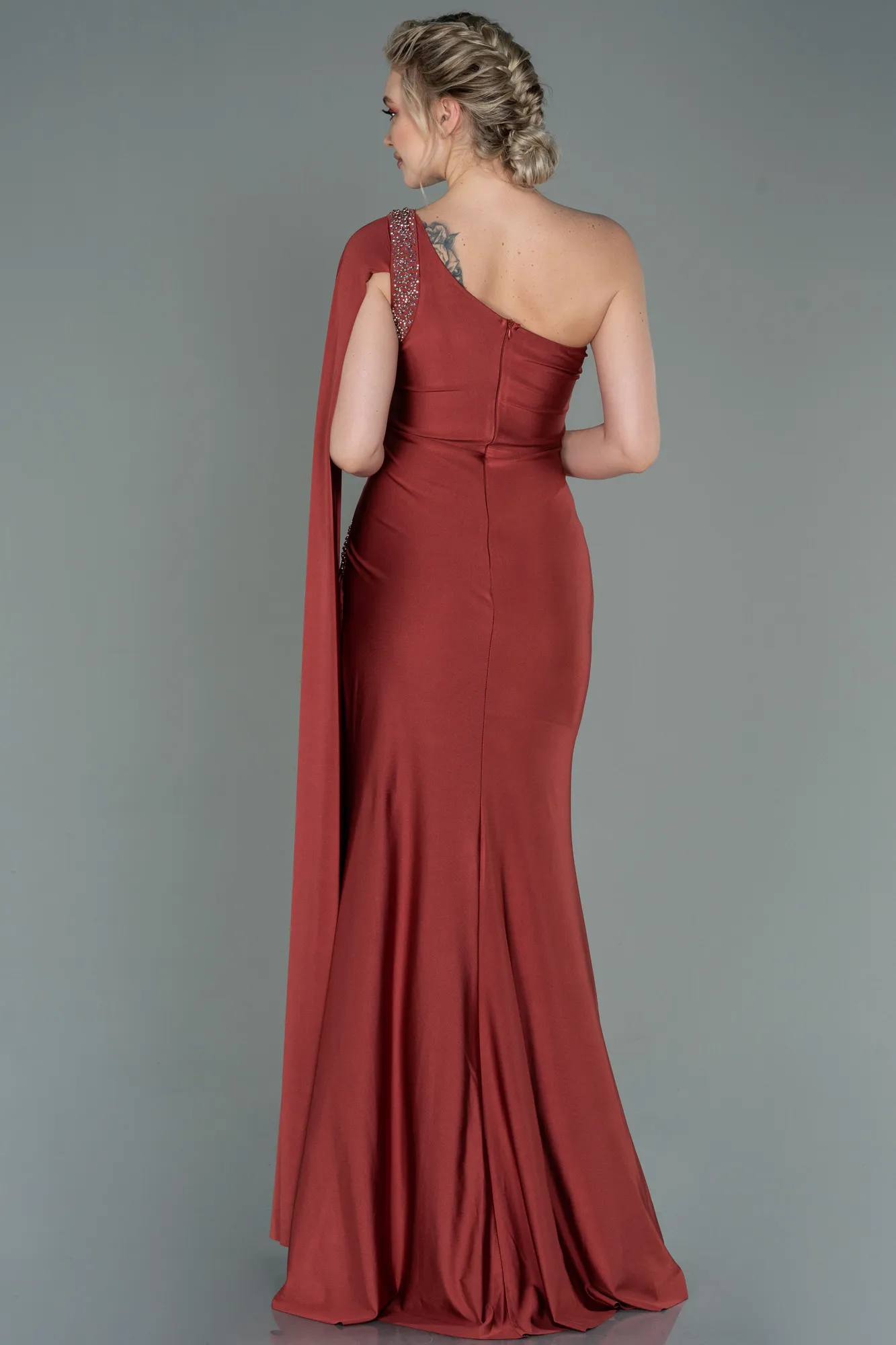 Cinnamon-Long Evening Dress ABU2663