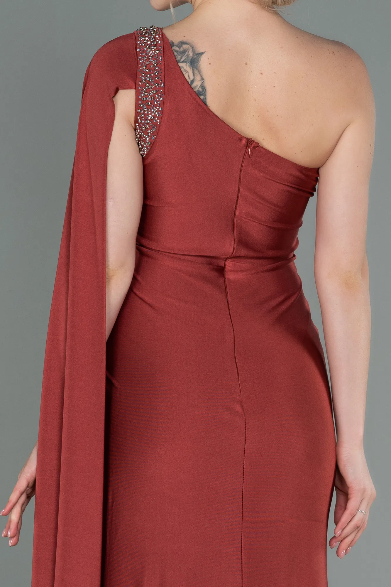 Cinnamon-Long Evening Dress ABU2663