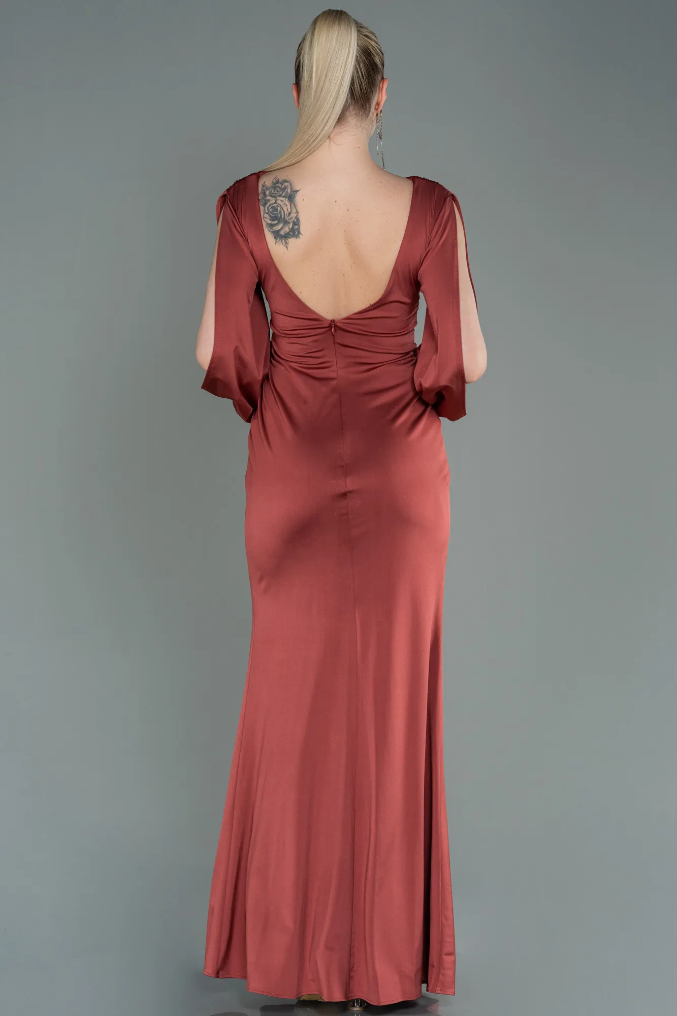 Cinnamon-Long Evening Dress ABU2901
