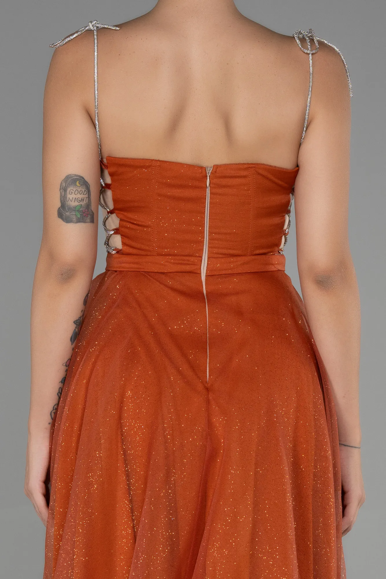 Cinnamon-Midi Invitation Dress ABK1844