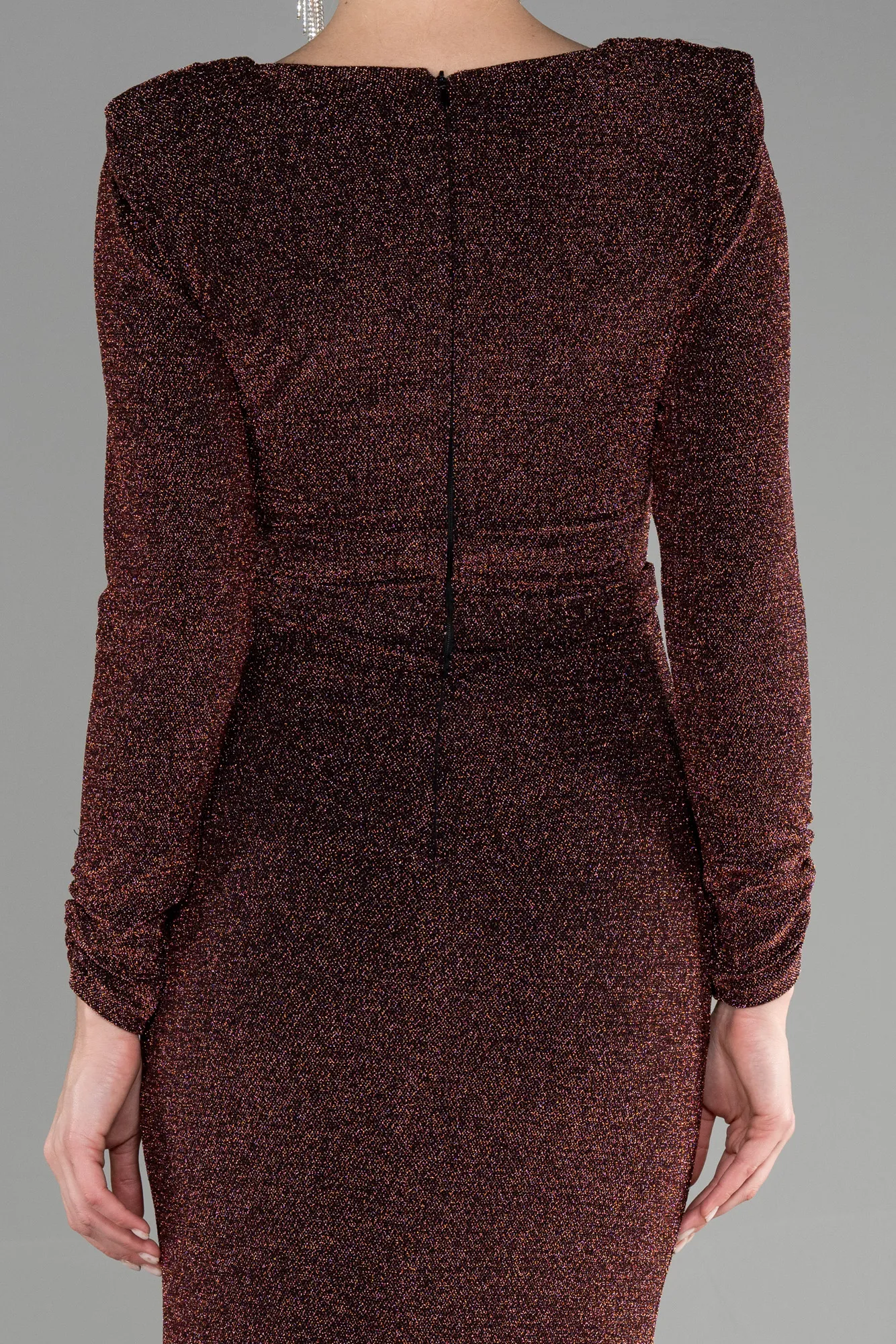 Copper-Long Evening Dress ABU2634