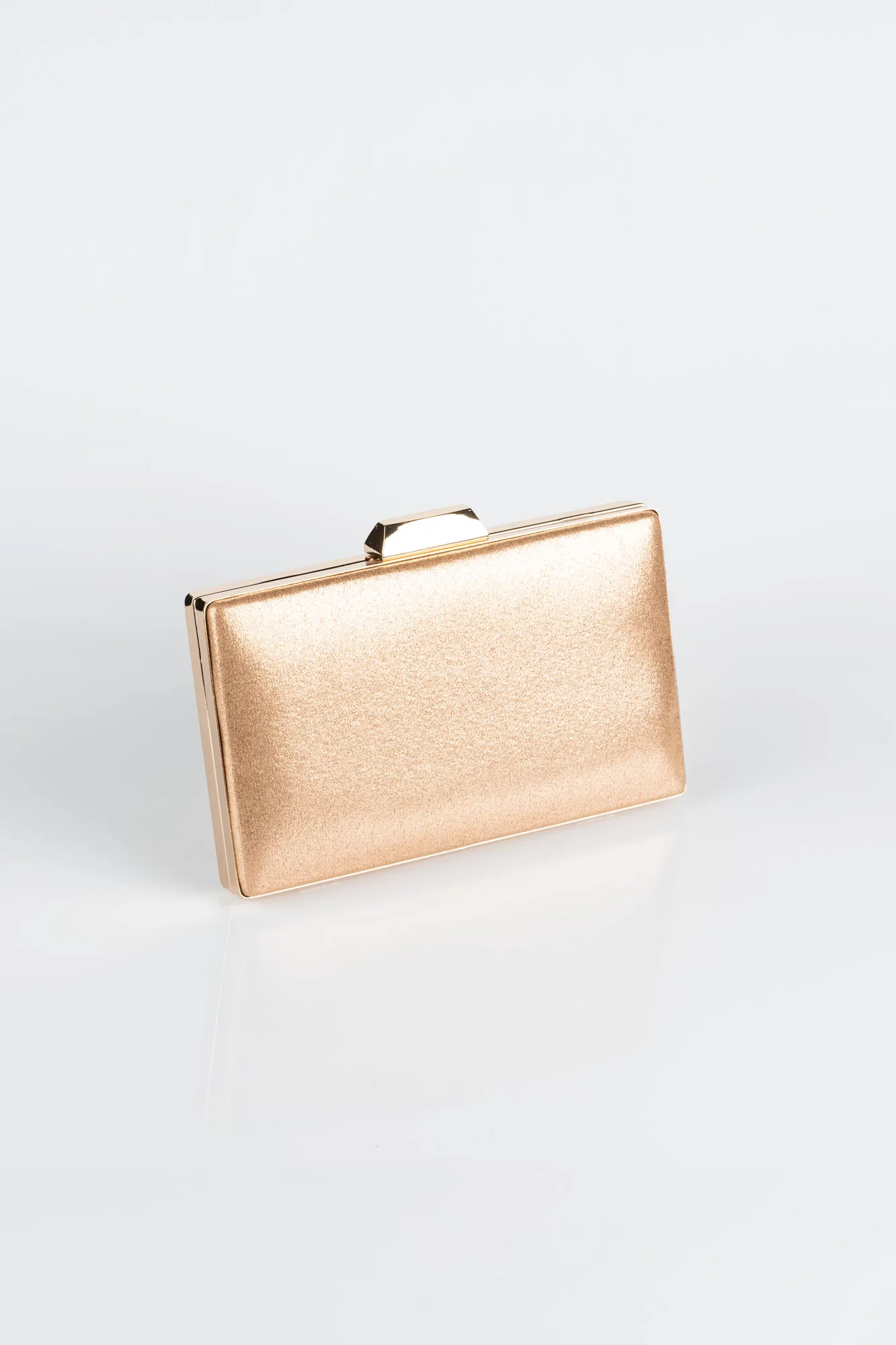 Copper-Plaster Fabric Evening Bag V274