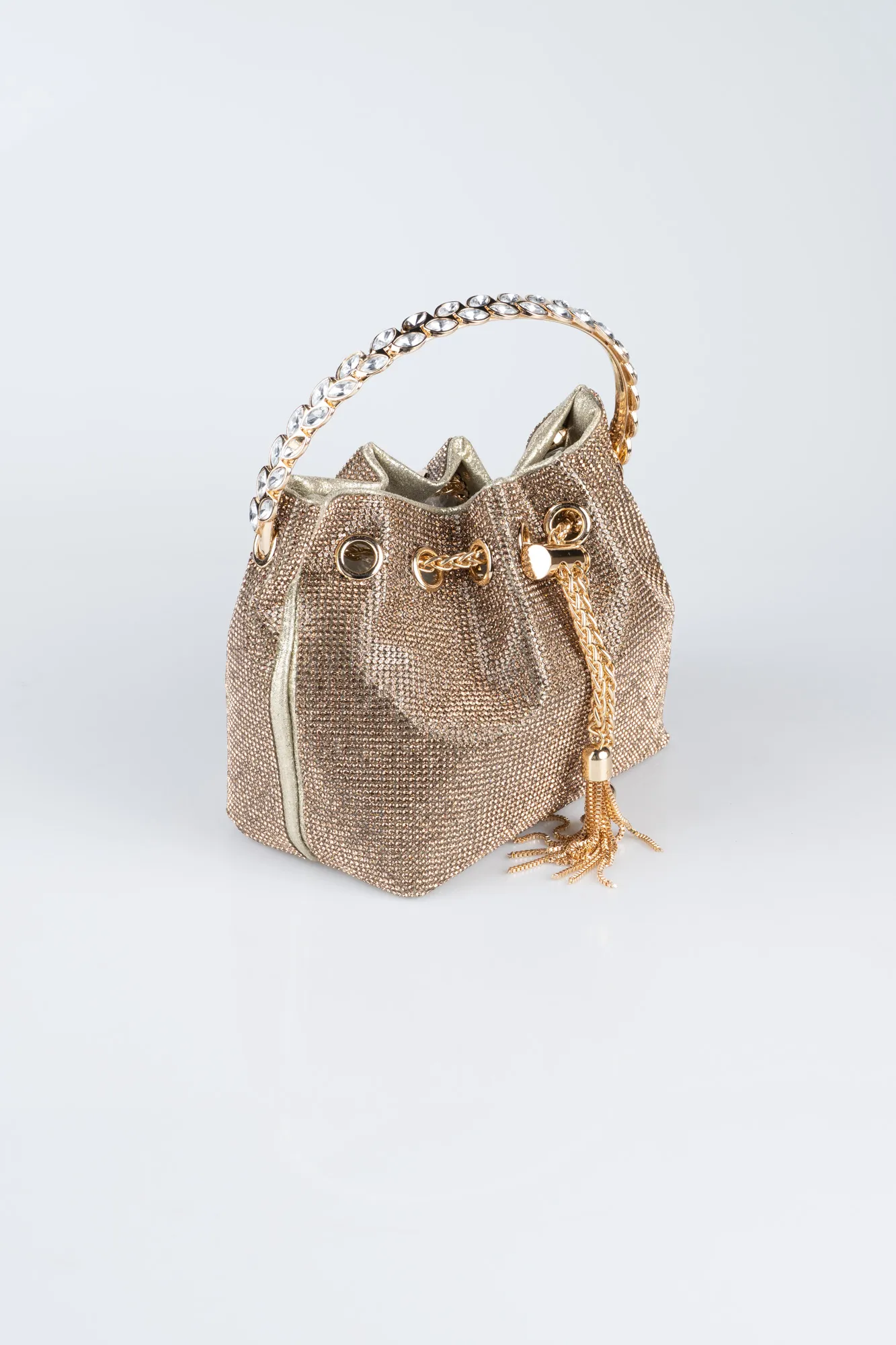Copper-Plaster Fabric Night Bag SH846
