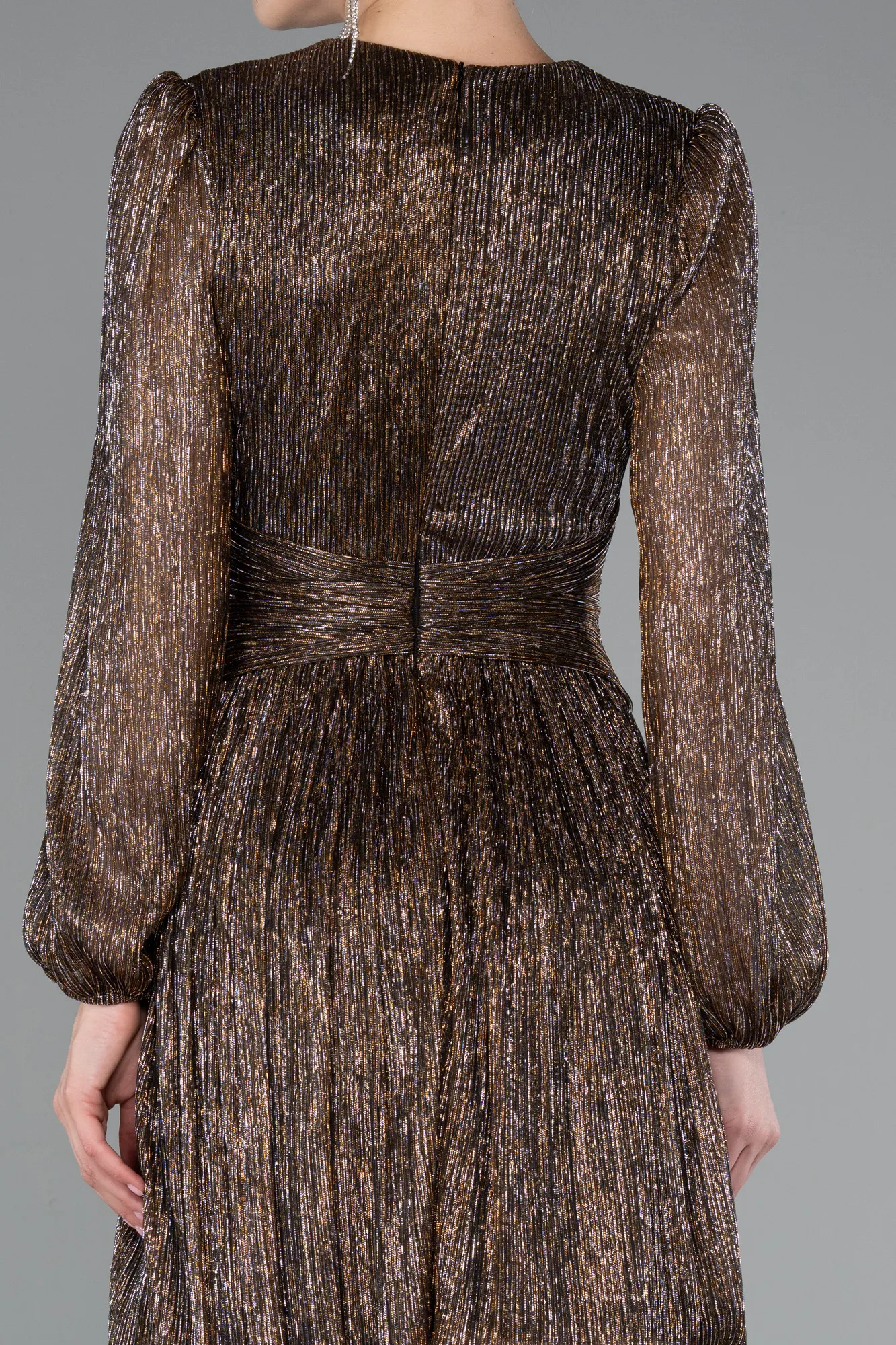 Copper-Short Cocktail Dress ABK2376