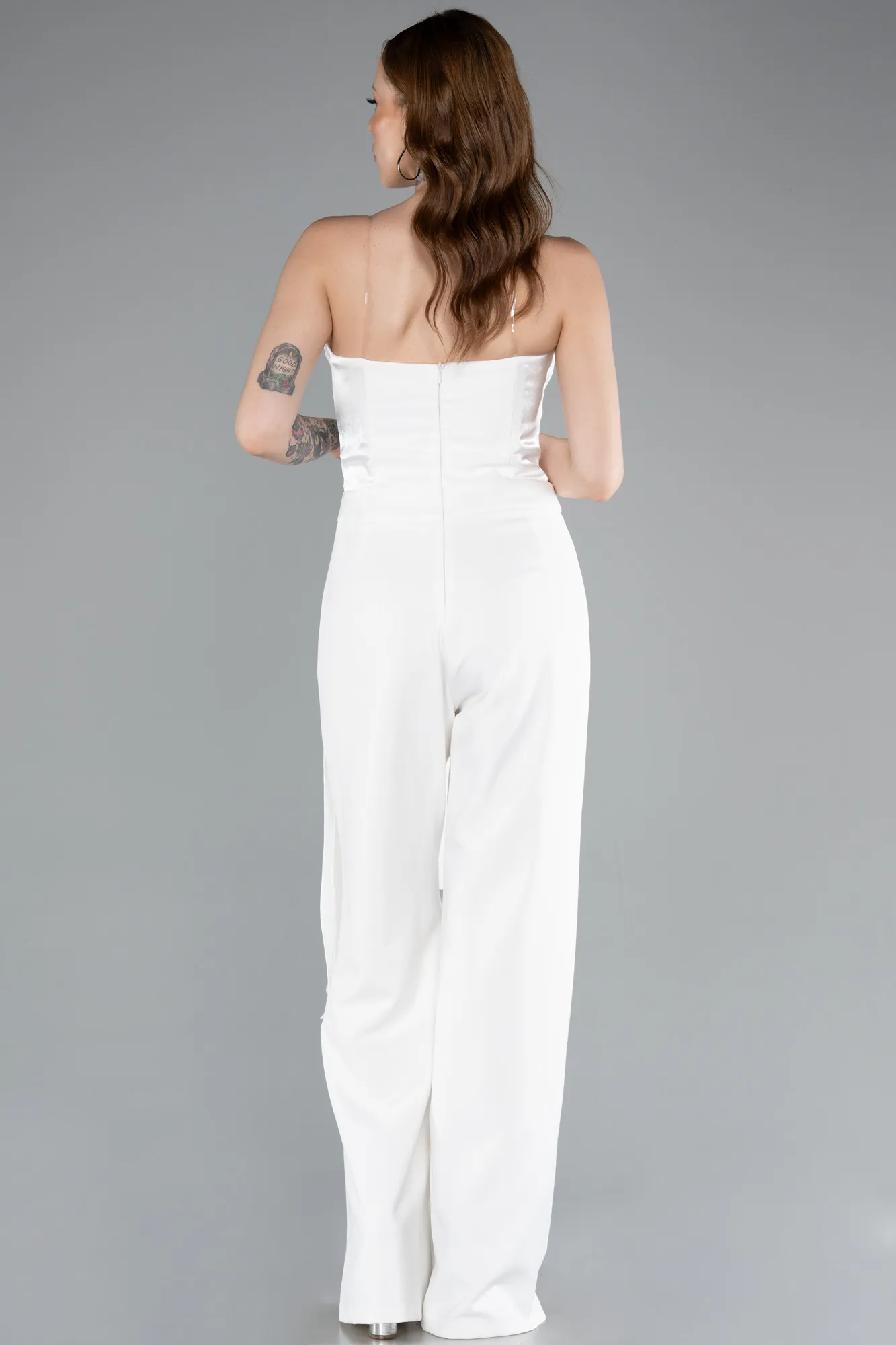 Ecru-Cocktail Dress ABT130