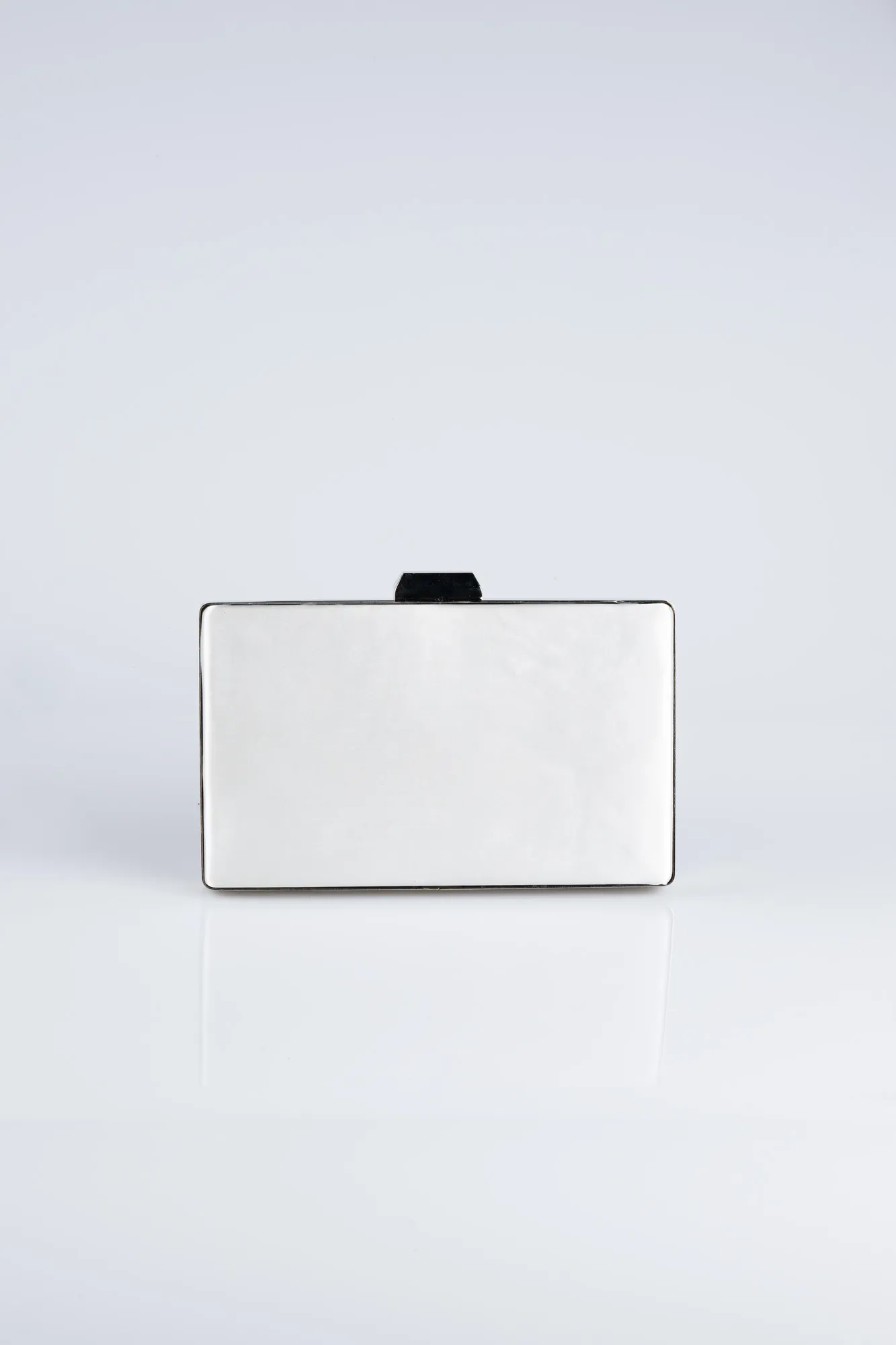 Ecru-Leather Evening Bag SH801