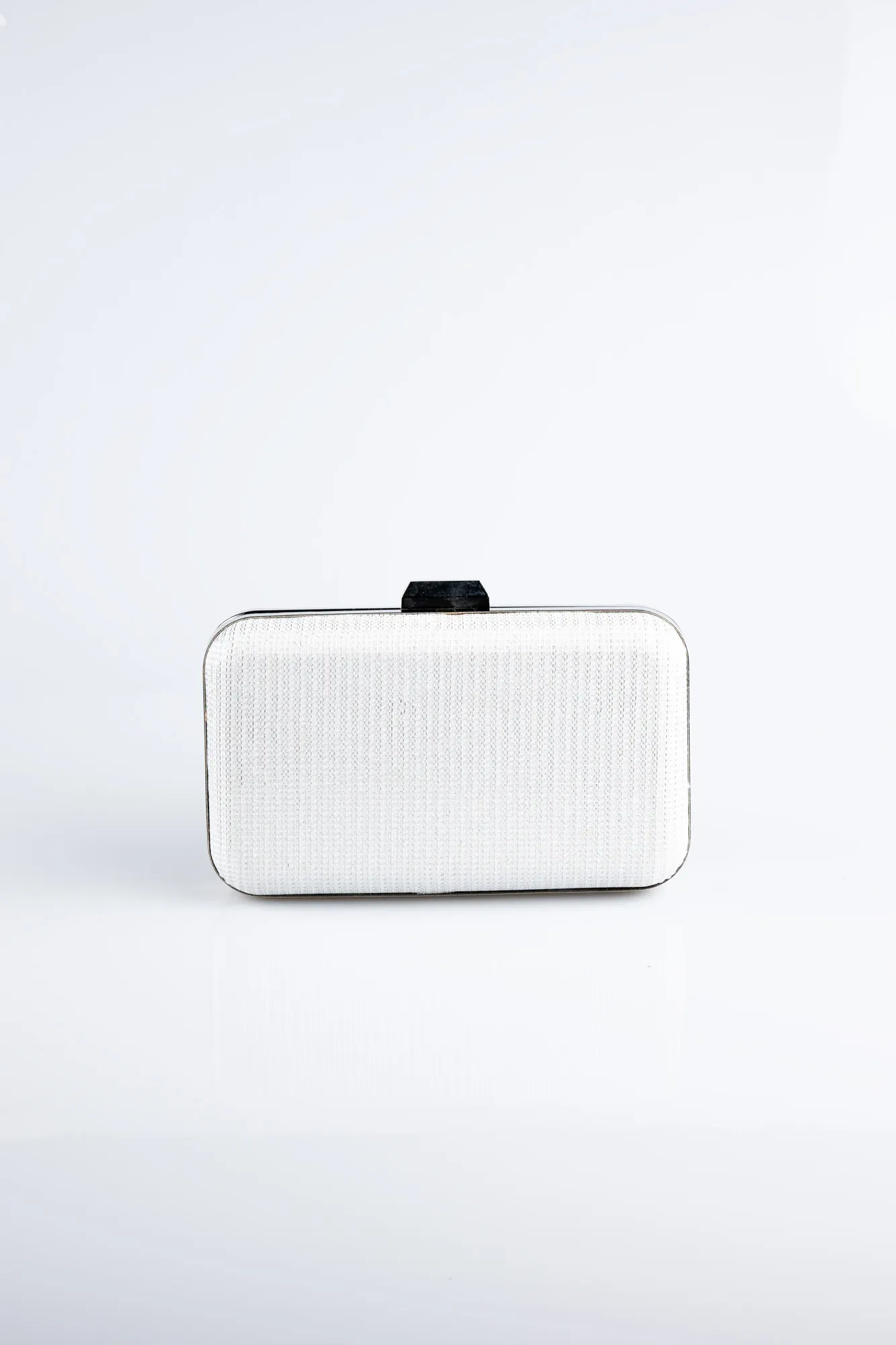 Ecru-Silvery Night Bag SH802