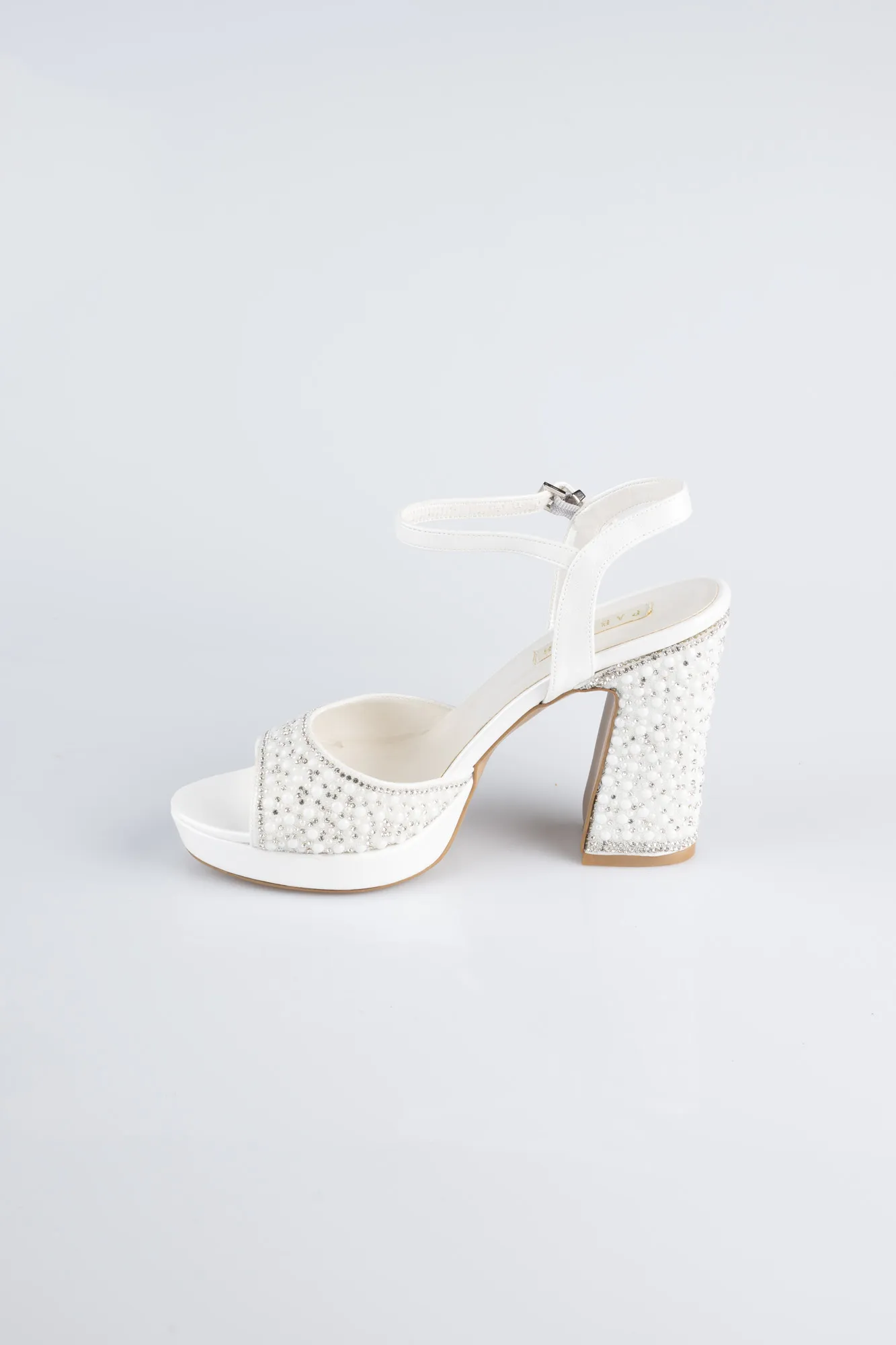 Ecru-Stony Evening Shoe ABG1143