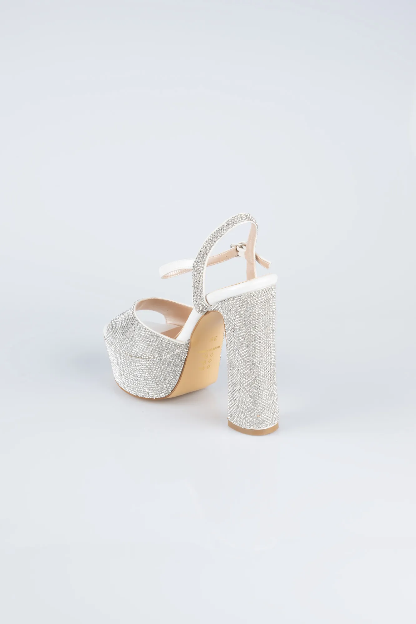 Ecru-Stony Evening Shoe MJ4229