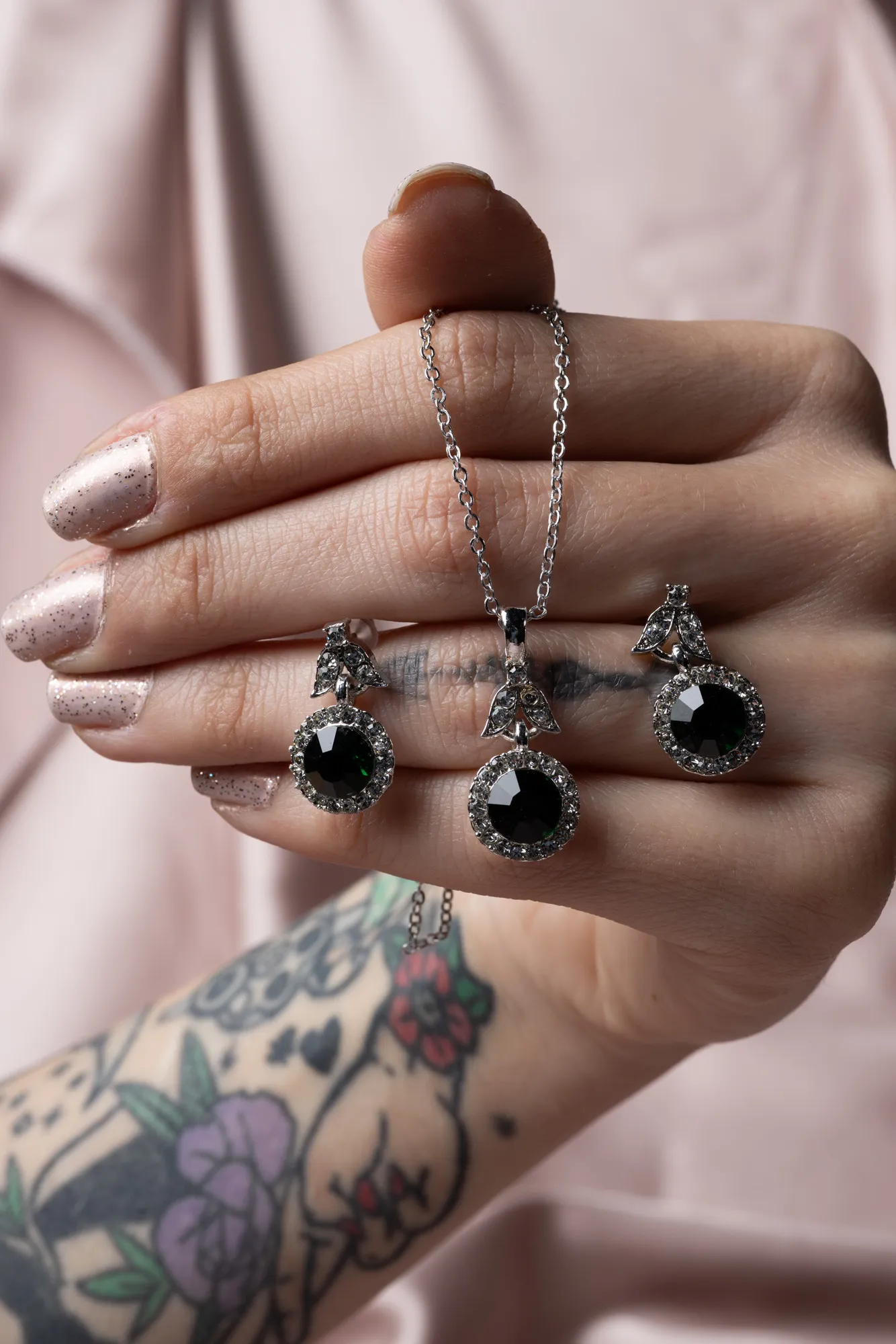 Emerald Green-Accessory Set UK600