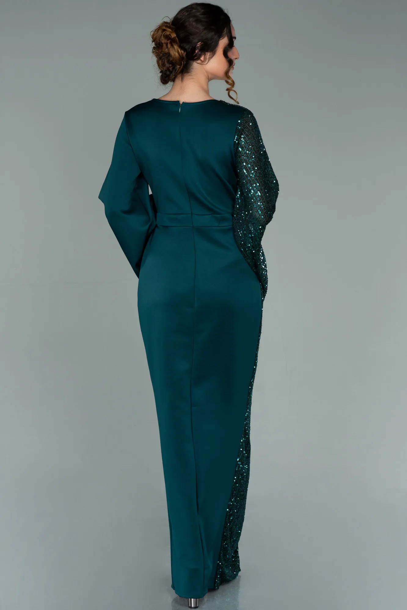 Emerald Green-Long Evening Dress ABU2147