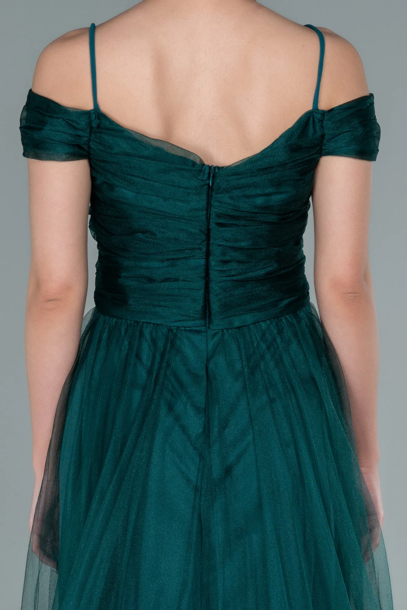 Emerald Green-Long Evening Dress ABU2336