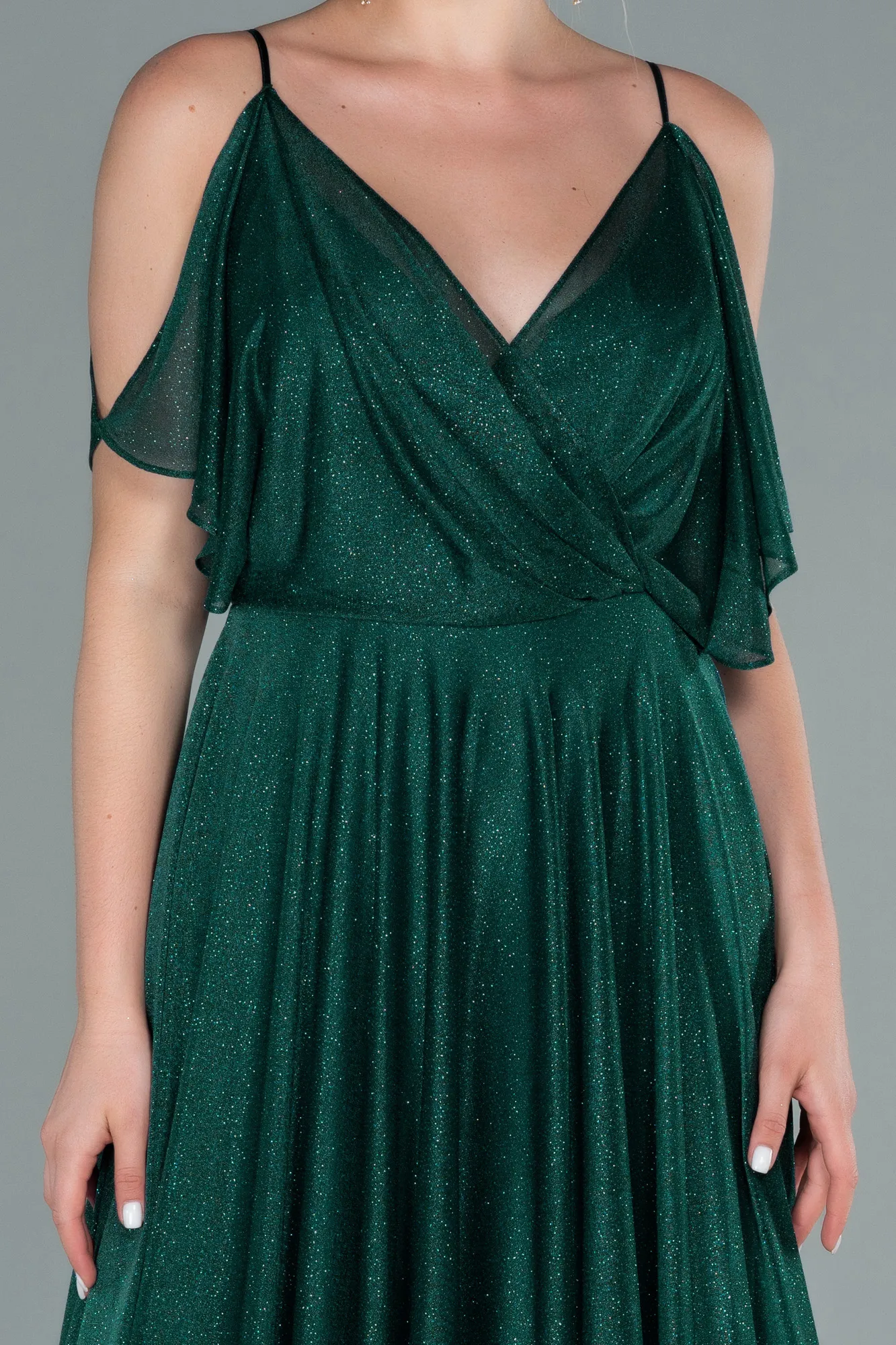 Emerald Green-Long Evening Dress ABU2484