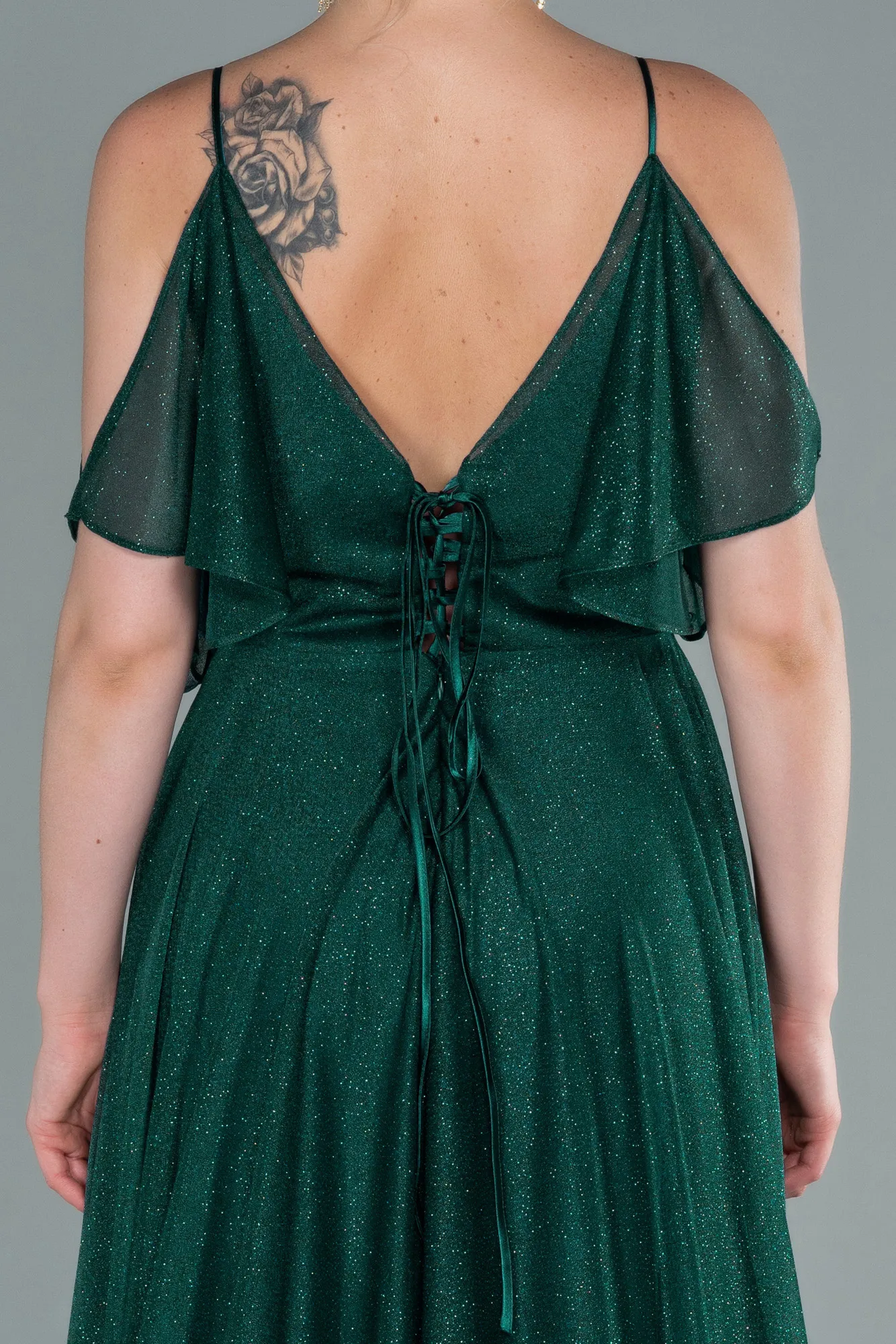 Emerald Green-Long Evening Dress ABU2484