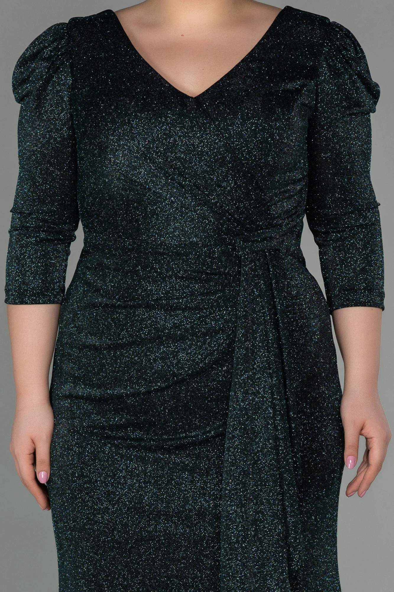 Emerald Green-Long Evening Dress ABU2802