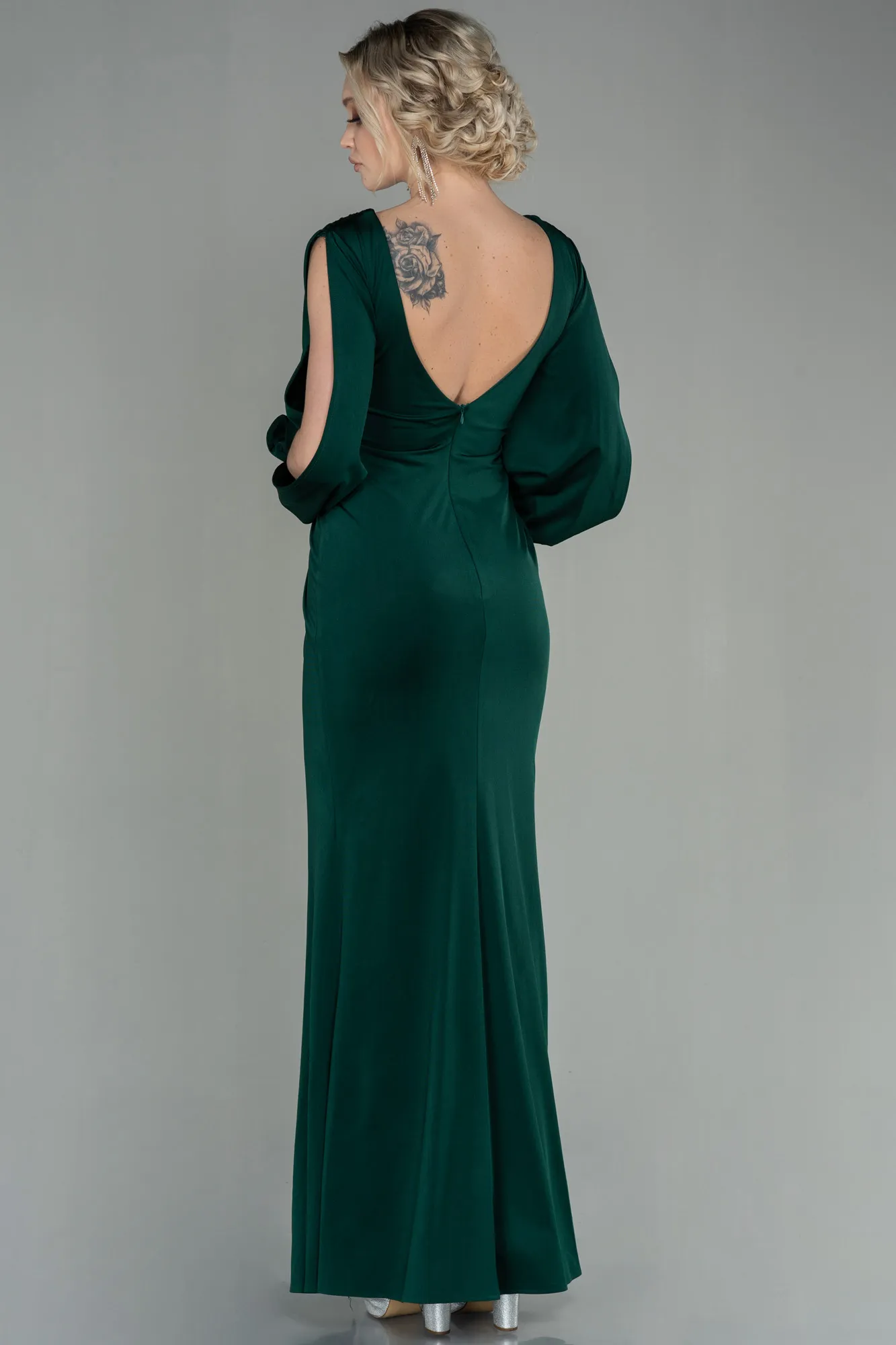Emerald Green-Long Evening Dress ABU2901
