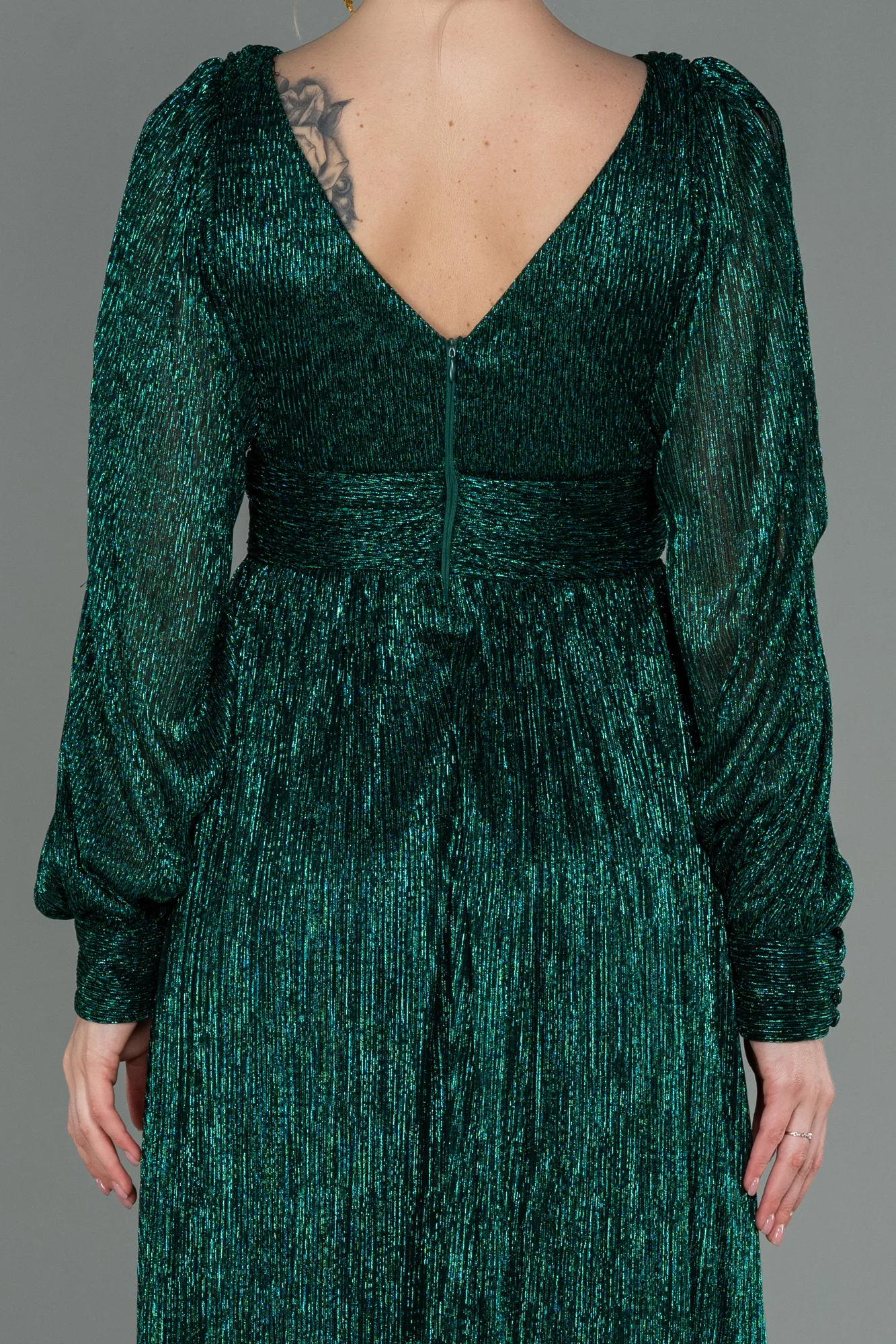 Emerald Green-Long Evening Dress ABU2905