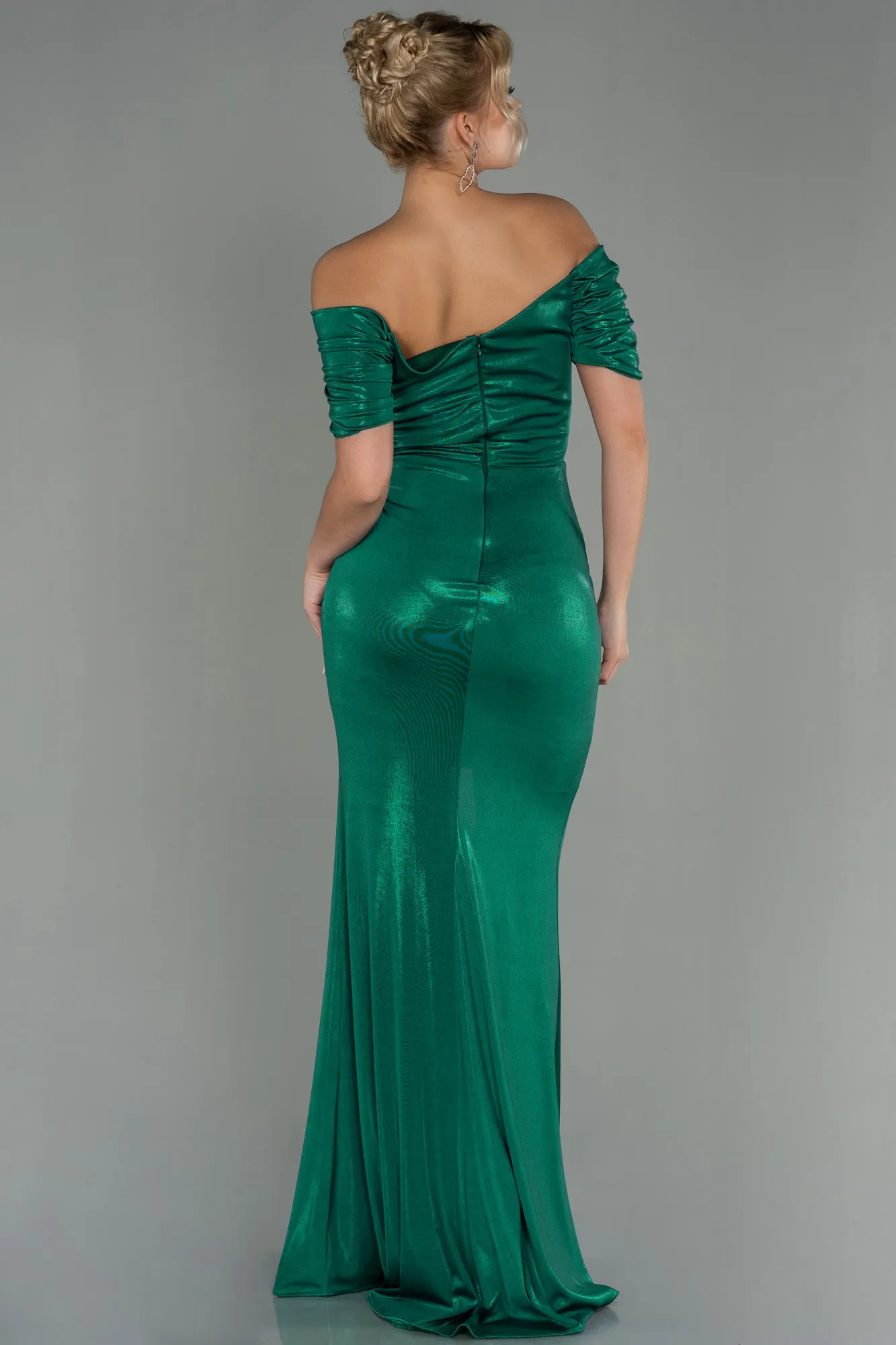 Emerald Green-Long Evening Dress ABU3002