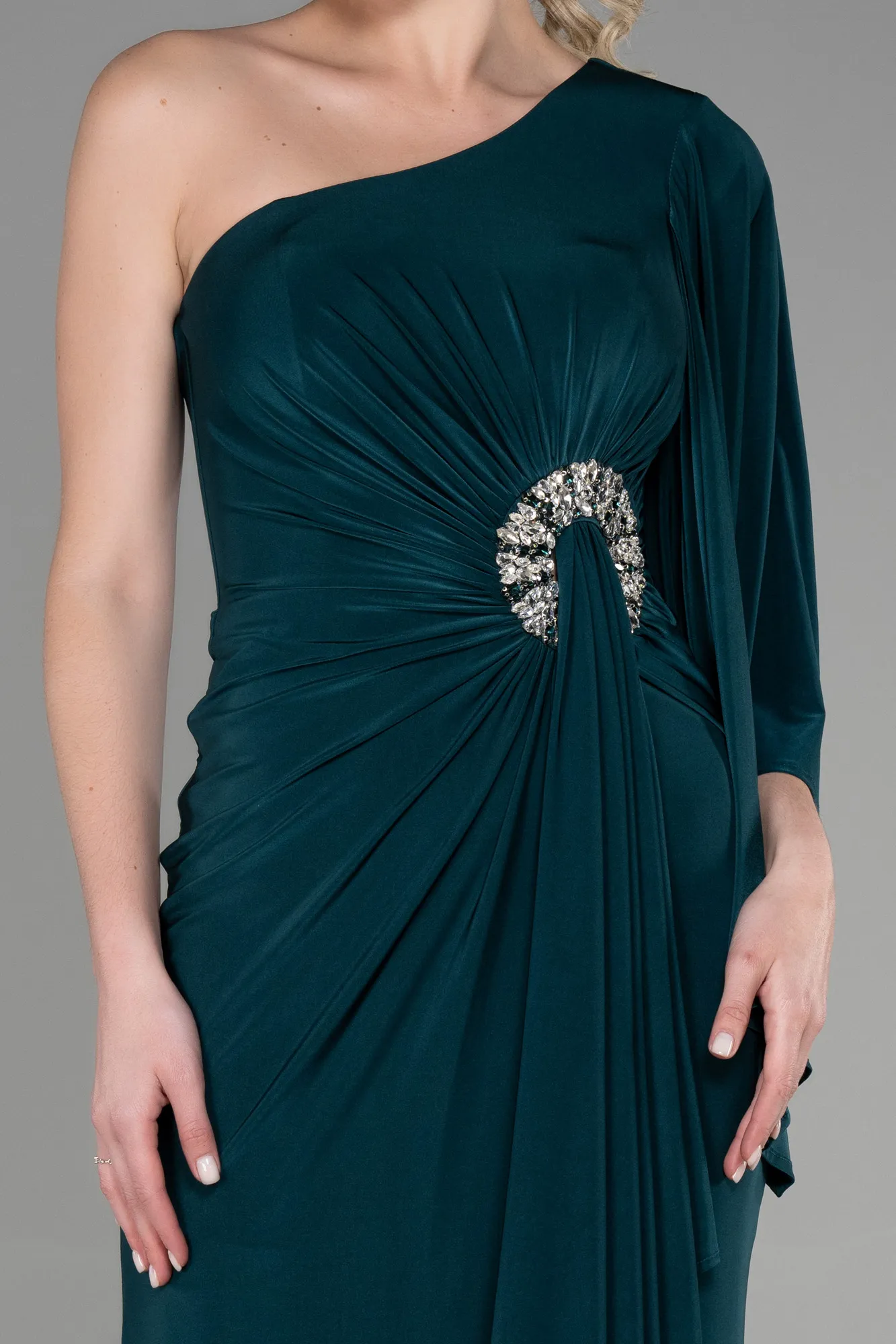 Emerald Green-Long Evening Dress ABU3371
