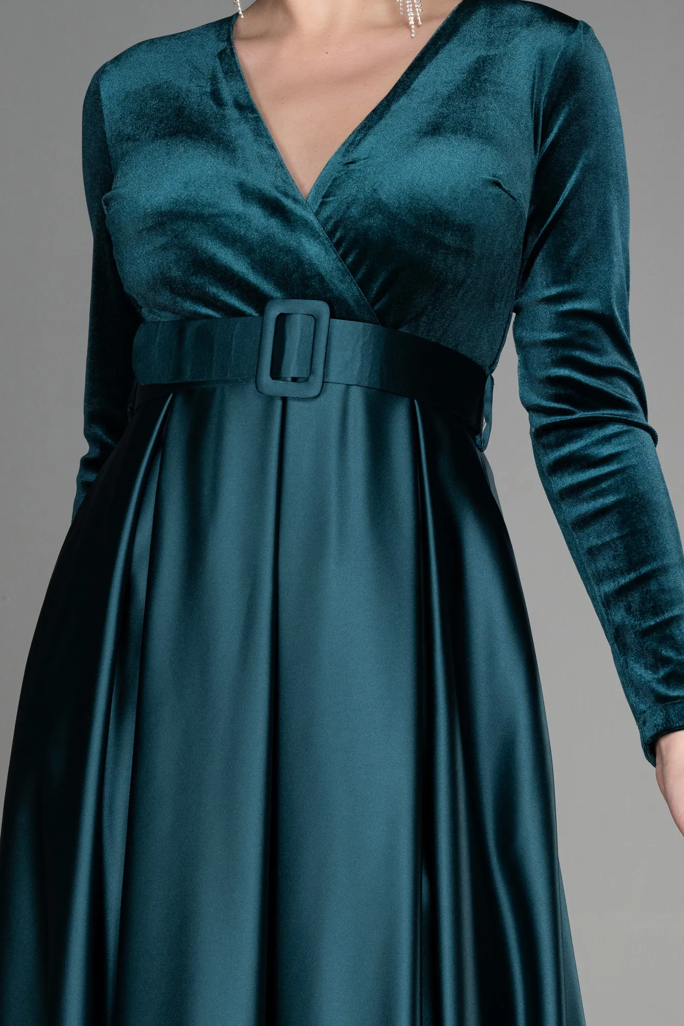 Emerald Green-Long Evening Dress ABU3388