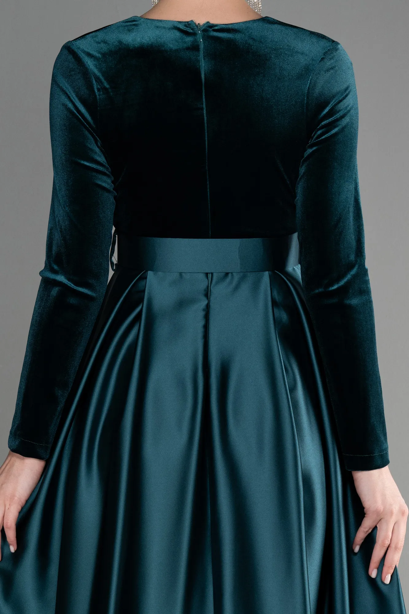 Emerald Green-Long Evening Dress ABU3388