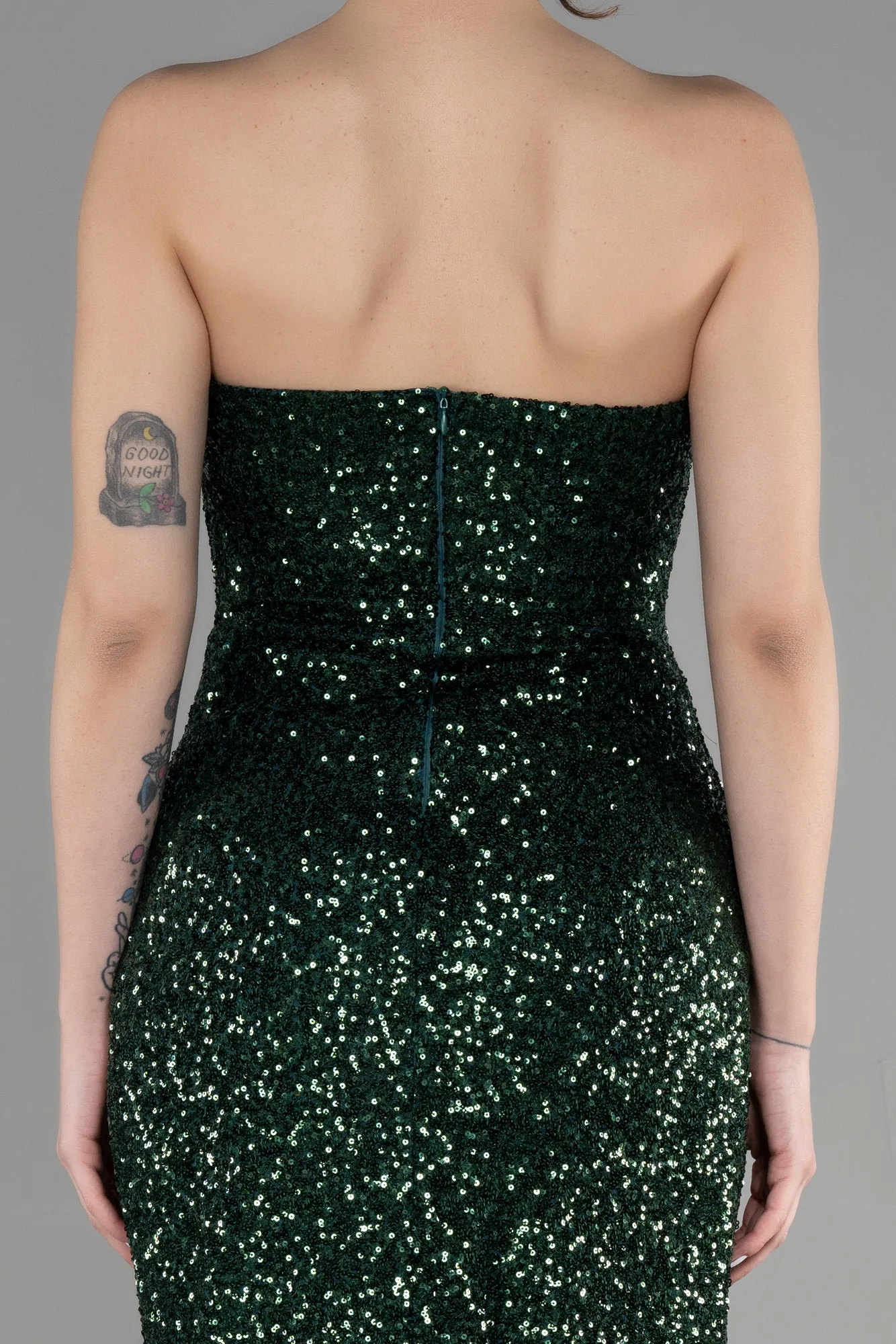 Emerald Green-Long Evening Dress ABU3551