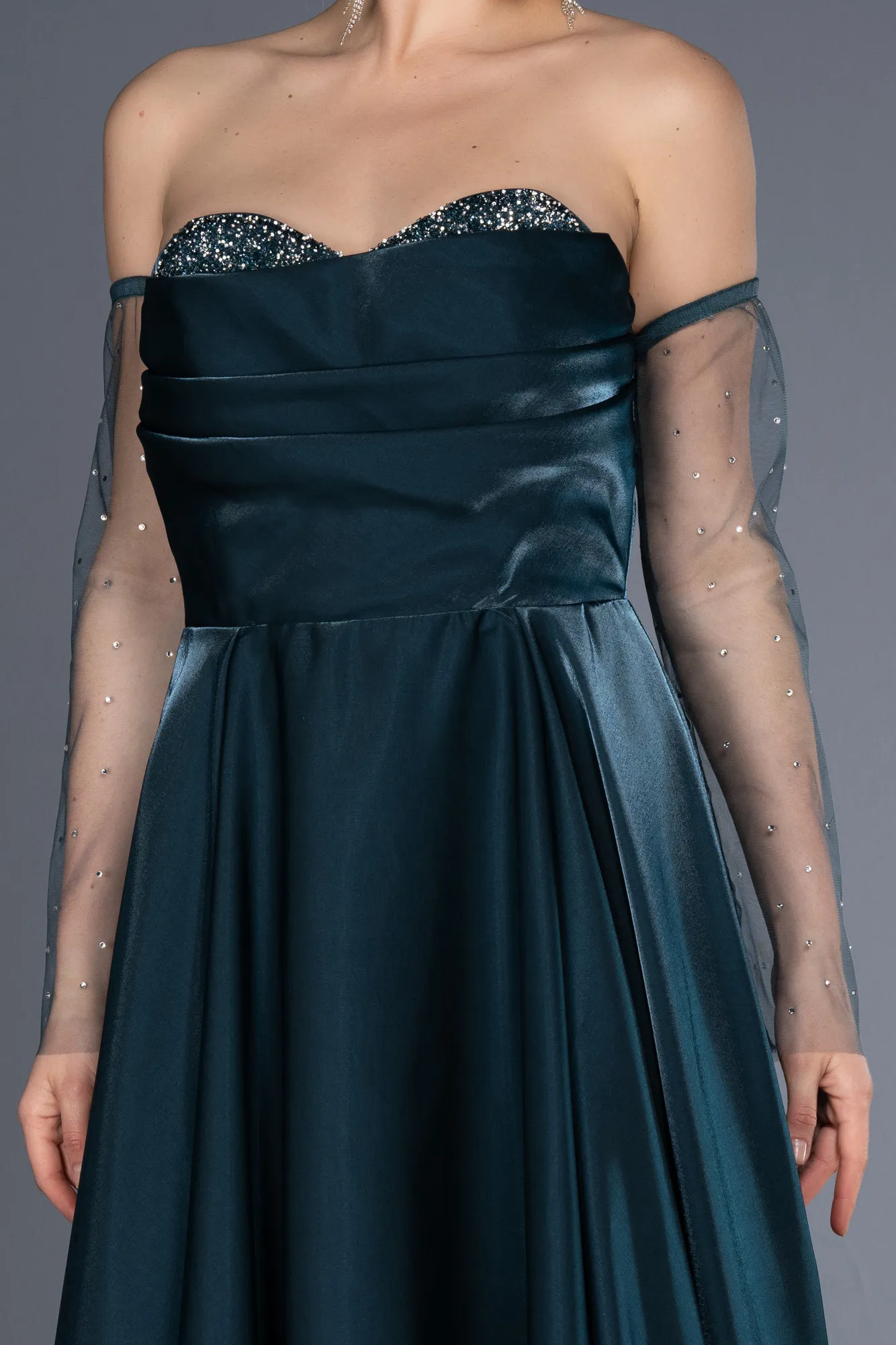 Emerald Green-Long Evening Dress ABU3604