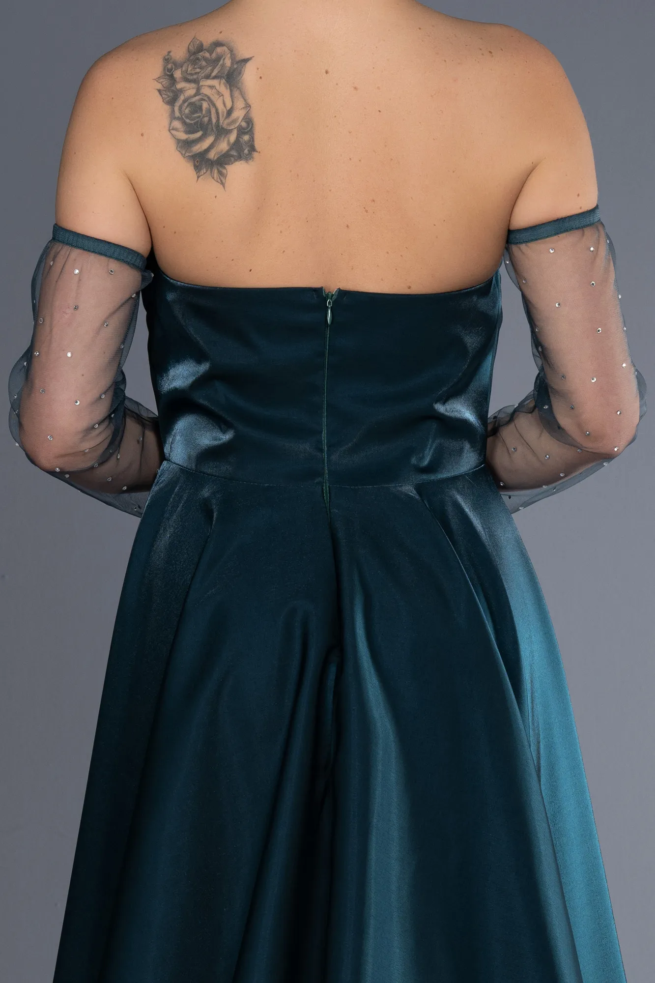 Emerald Green-Long Evening Dress ABU3604